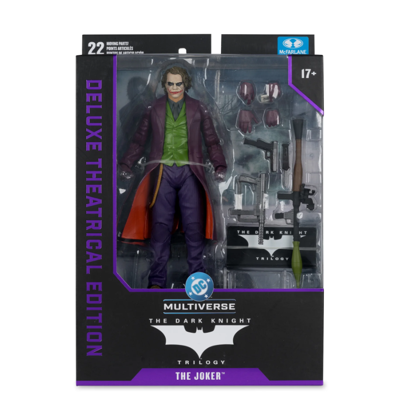 McFarlane Toys DC The Joker 7 inç (The Dark Knight Theatrical Edition) - görsel 8