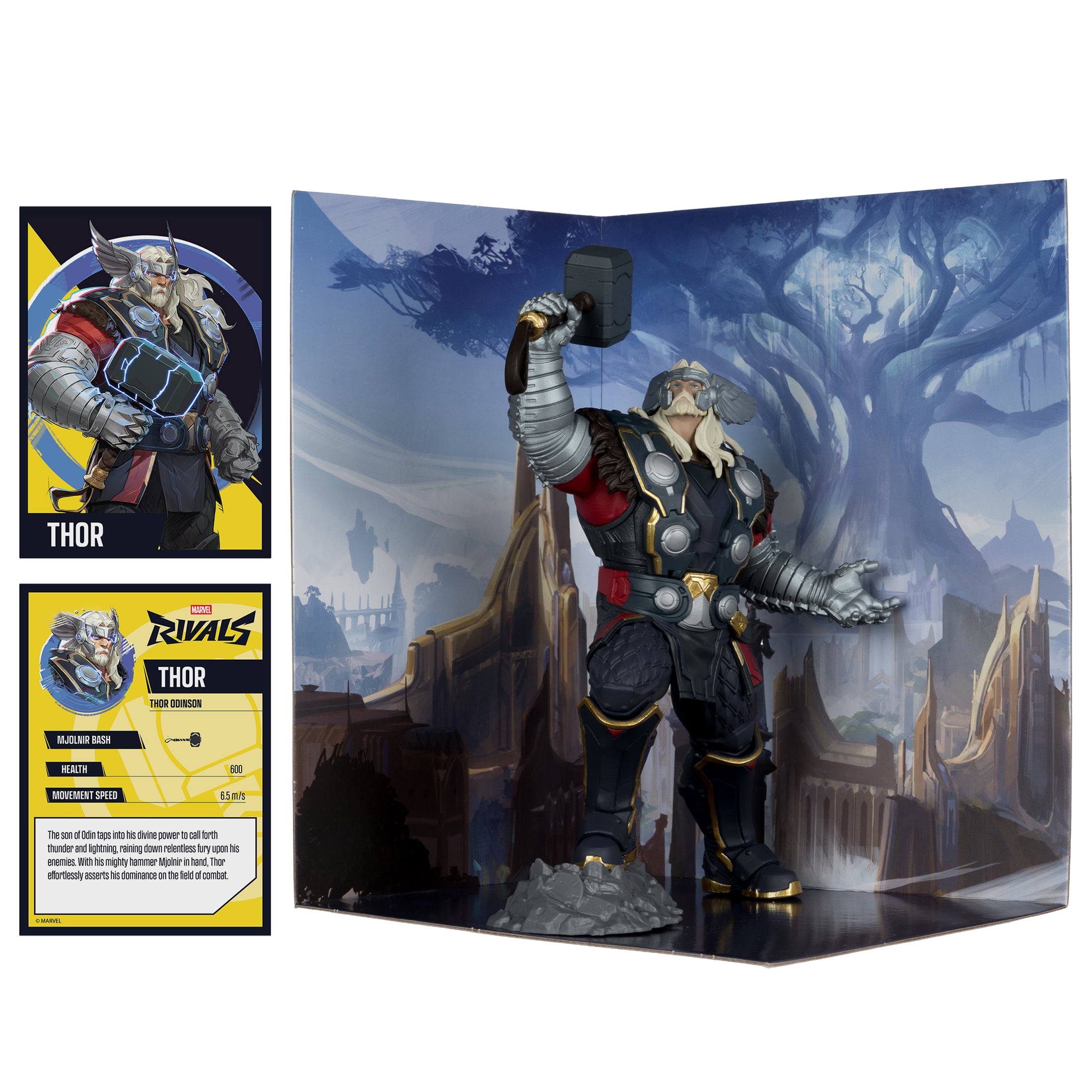 McFarlane Toys Marvel Rivals Thor 1:10 Scale Collectible - görsel 3