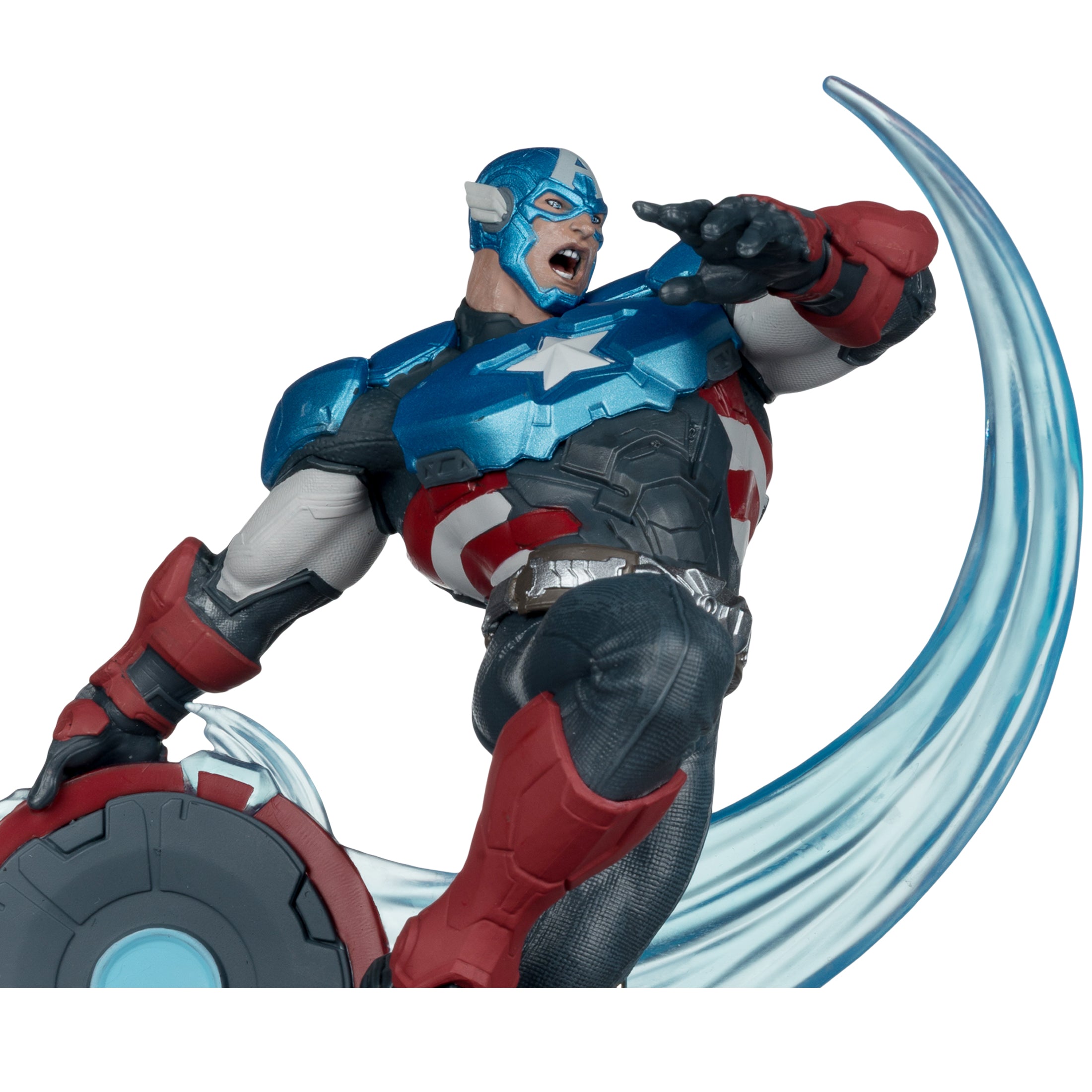 McFarlane Toys Captain America 1:10 Marvel Rivals Figür - görsel 3