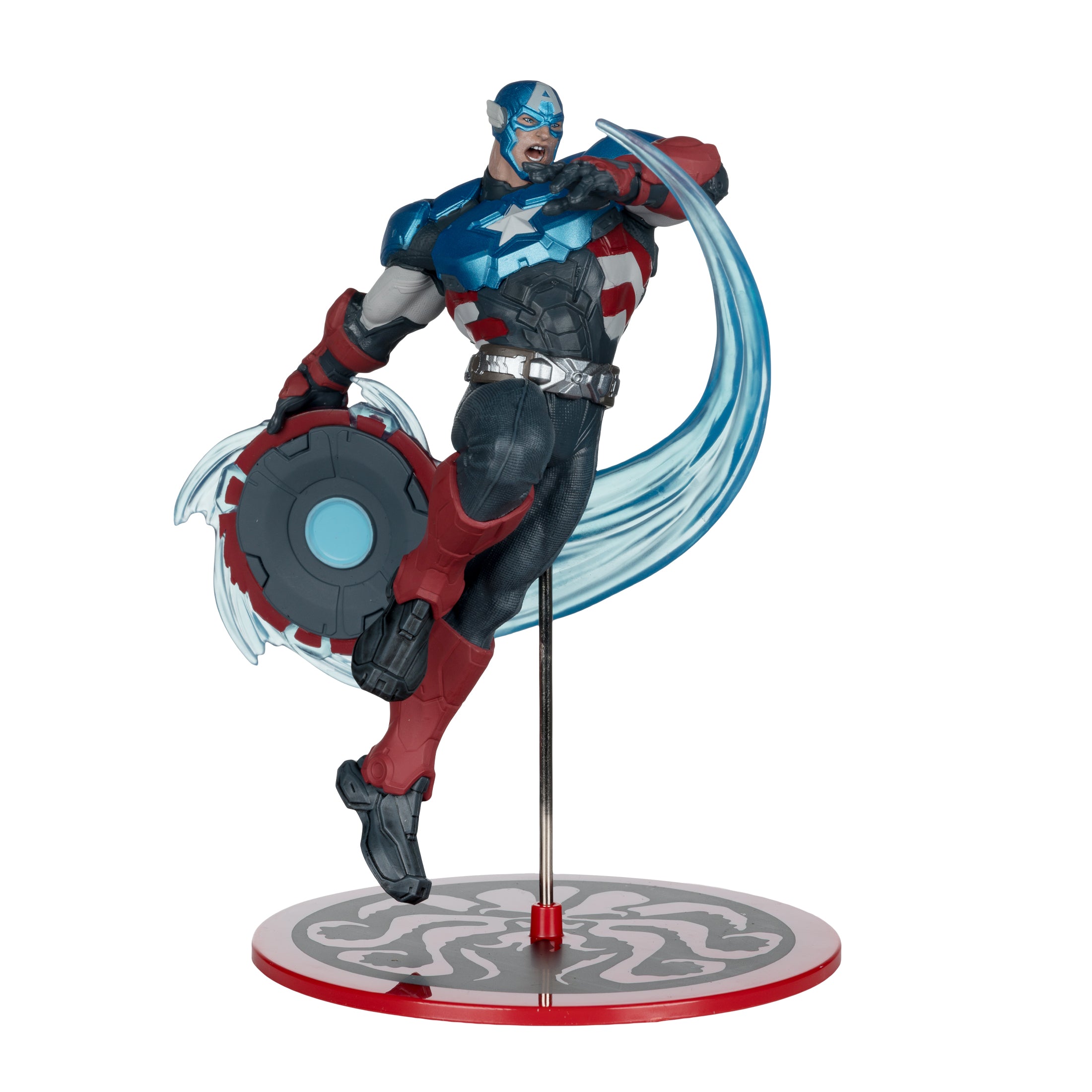 McFarlane Toys Captain America 1:10 Marvel Rivals Figür - görsel 5