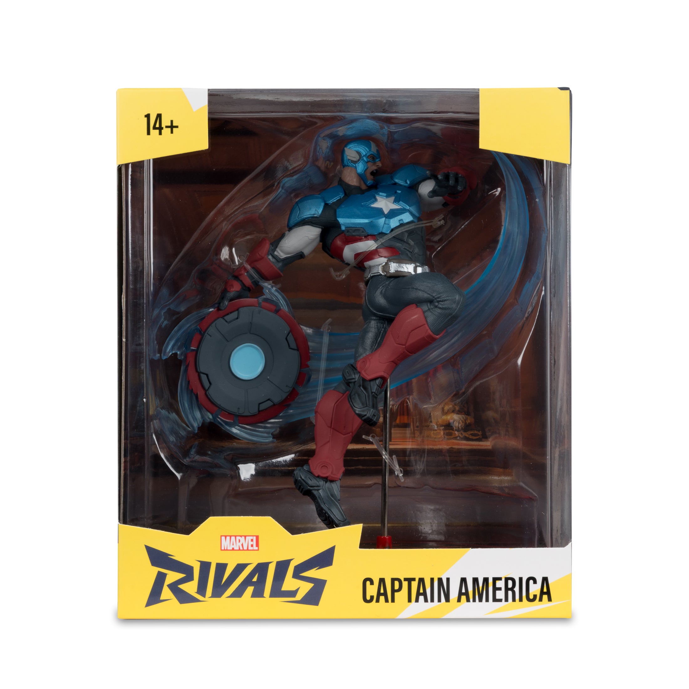 McFarlane Toys Captain America 1:10 Marvel Rivals Figür - görsel 6