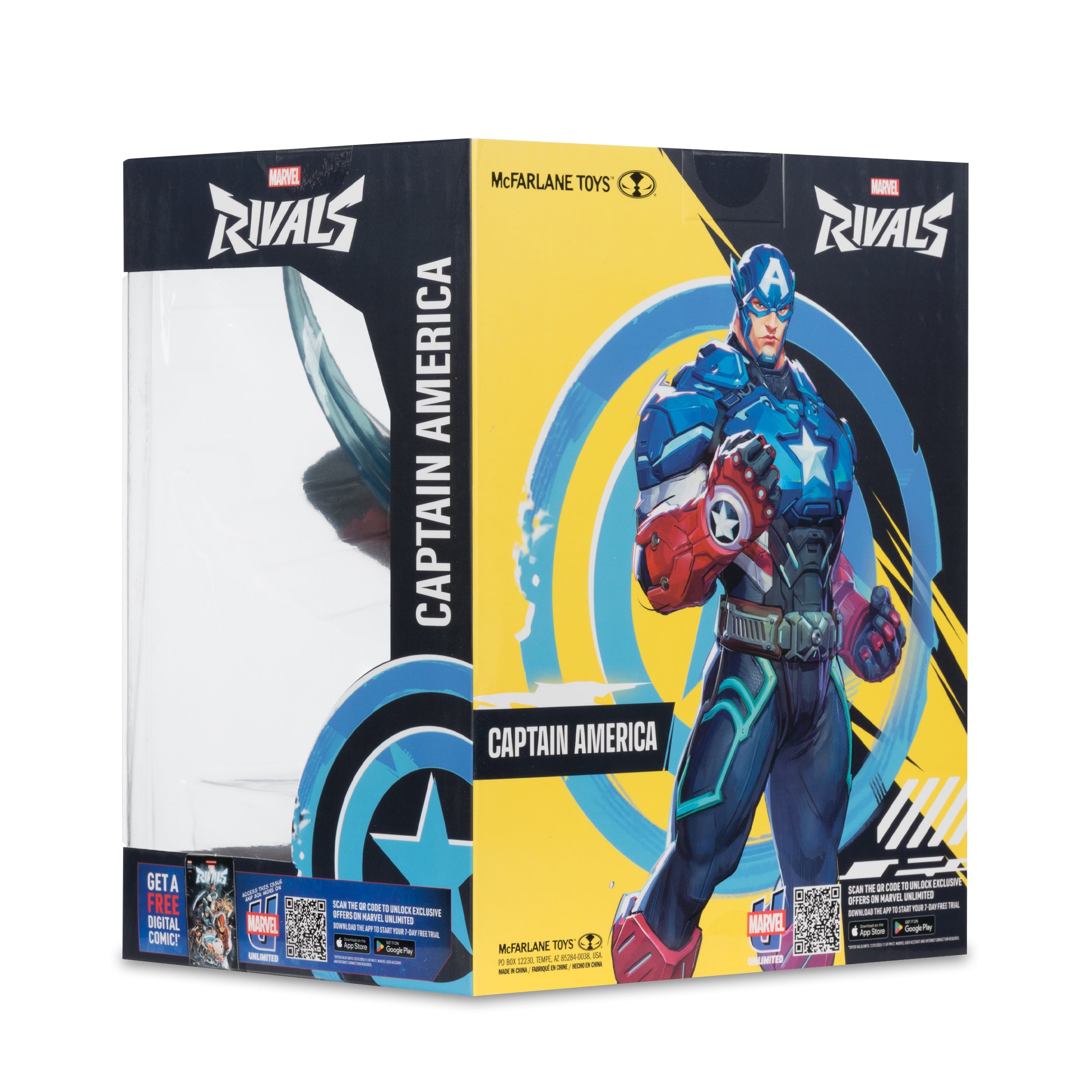 McFarlane Toys Captain America 1:10 Marvel Rivals Figür - görsel 8