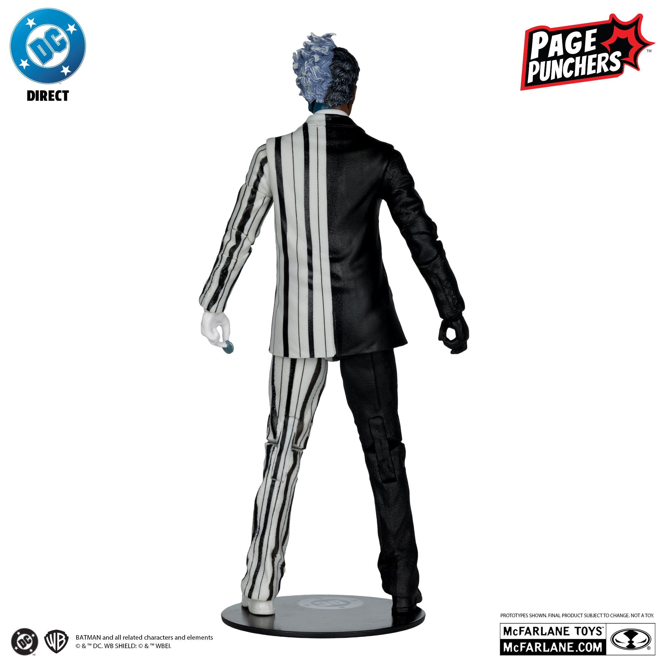 McFarlane Toys DC Direct Two-Face (Batman 89) Red Platinum Edition 18 cm - görsel 4