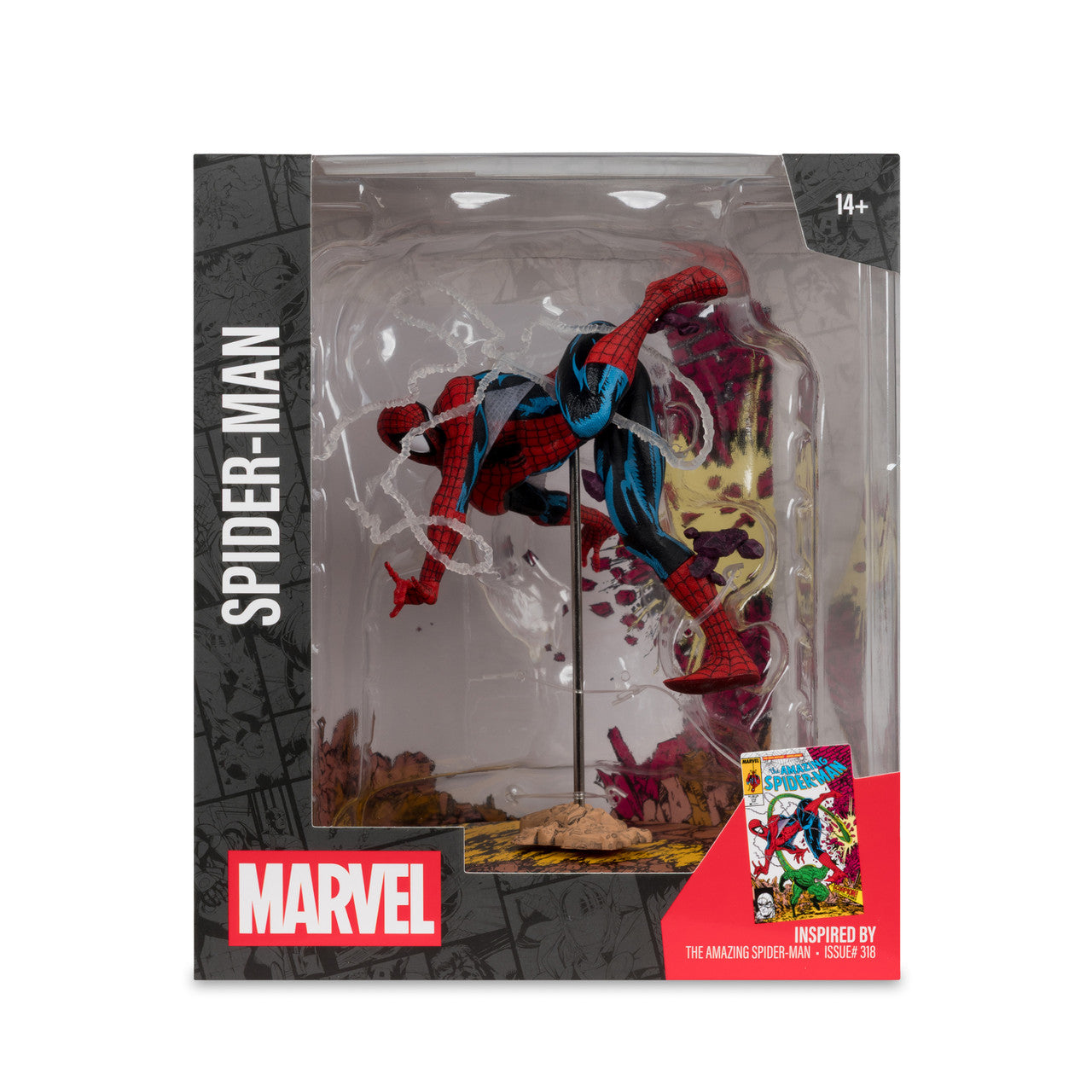 McFarlane Toys Marvel Scorpion 1:10 Ölçek Koleksiyon Figürü (ASM #318) - görsel 8