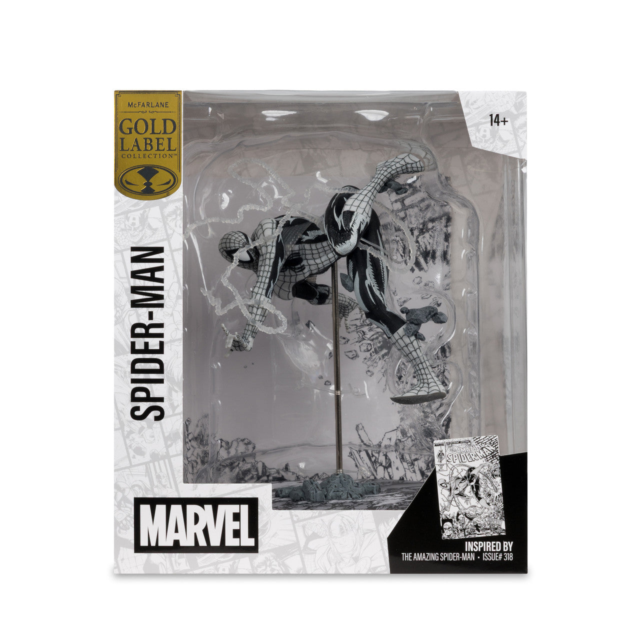 McFarlane Toys Marvel Scorpion / Spider-Man #318 Gold Label 1:10 Figür - görsel 8