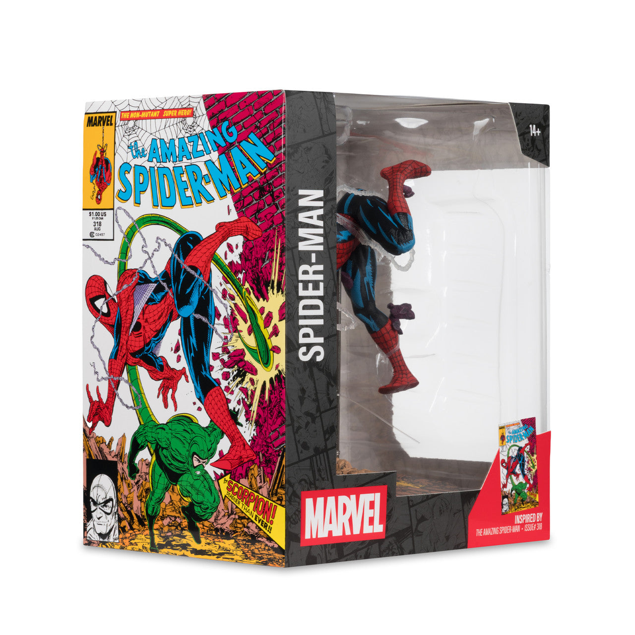 McFarlane Toys Marvel Scorpion 1:10 Ölçek Koleksiyon Figürü (ASM #318) - görsel 9