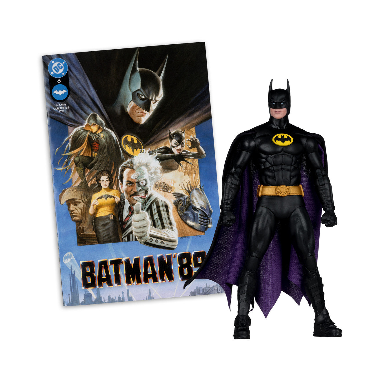 McFarlane Toys Batman ’89 Batman Figür 18 cm - görsel 7