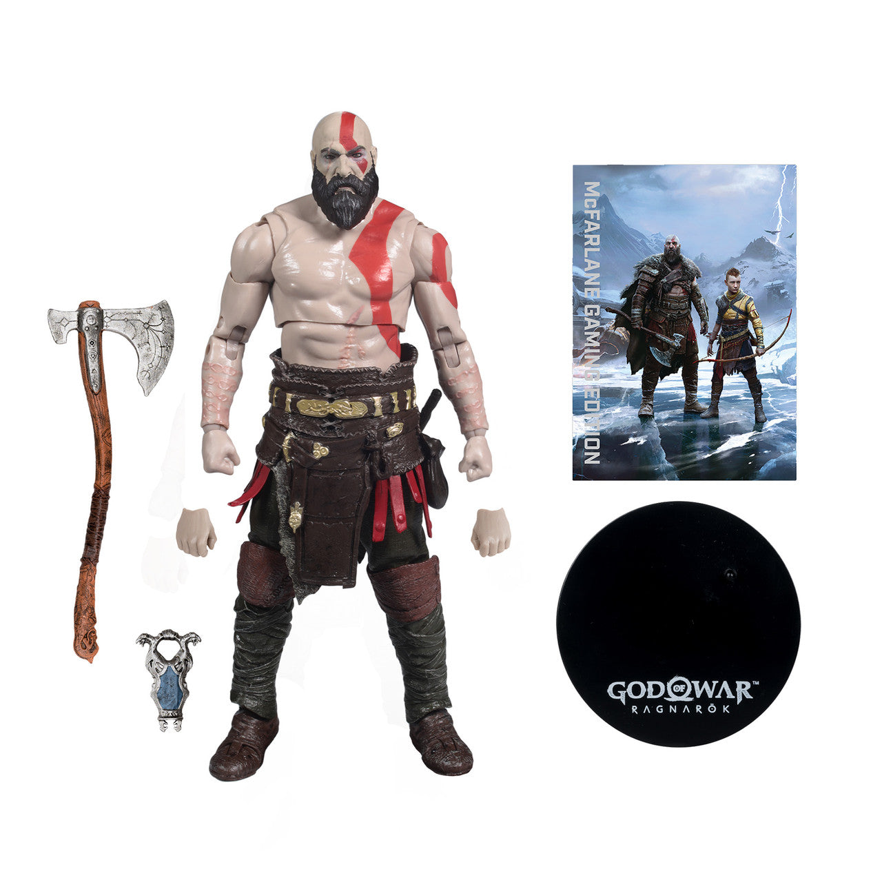 God of War Ragnarok Kratos McFarlane 18 cm Deluxe Figür - görsel 6