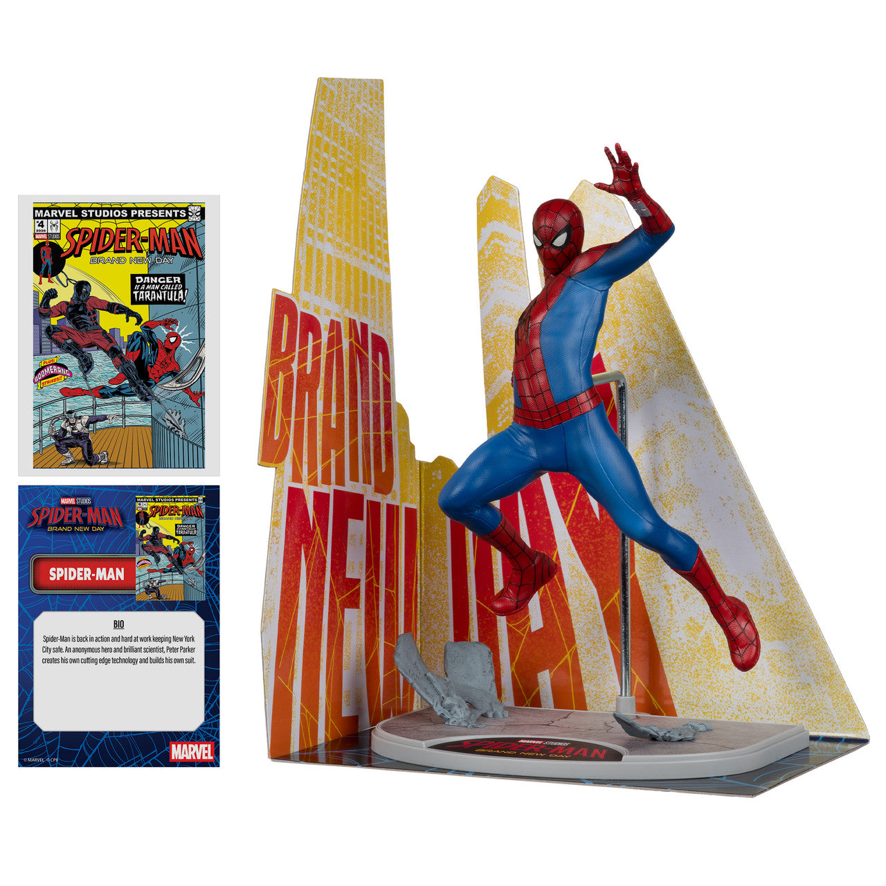 Spider-Man (Brand New Day) 1:6 McFarlane Toys koleksiyon figürü - görsel 5