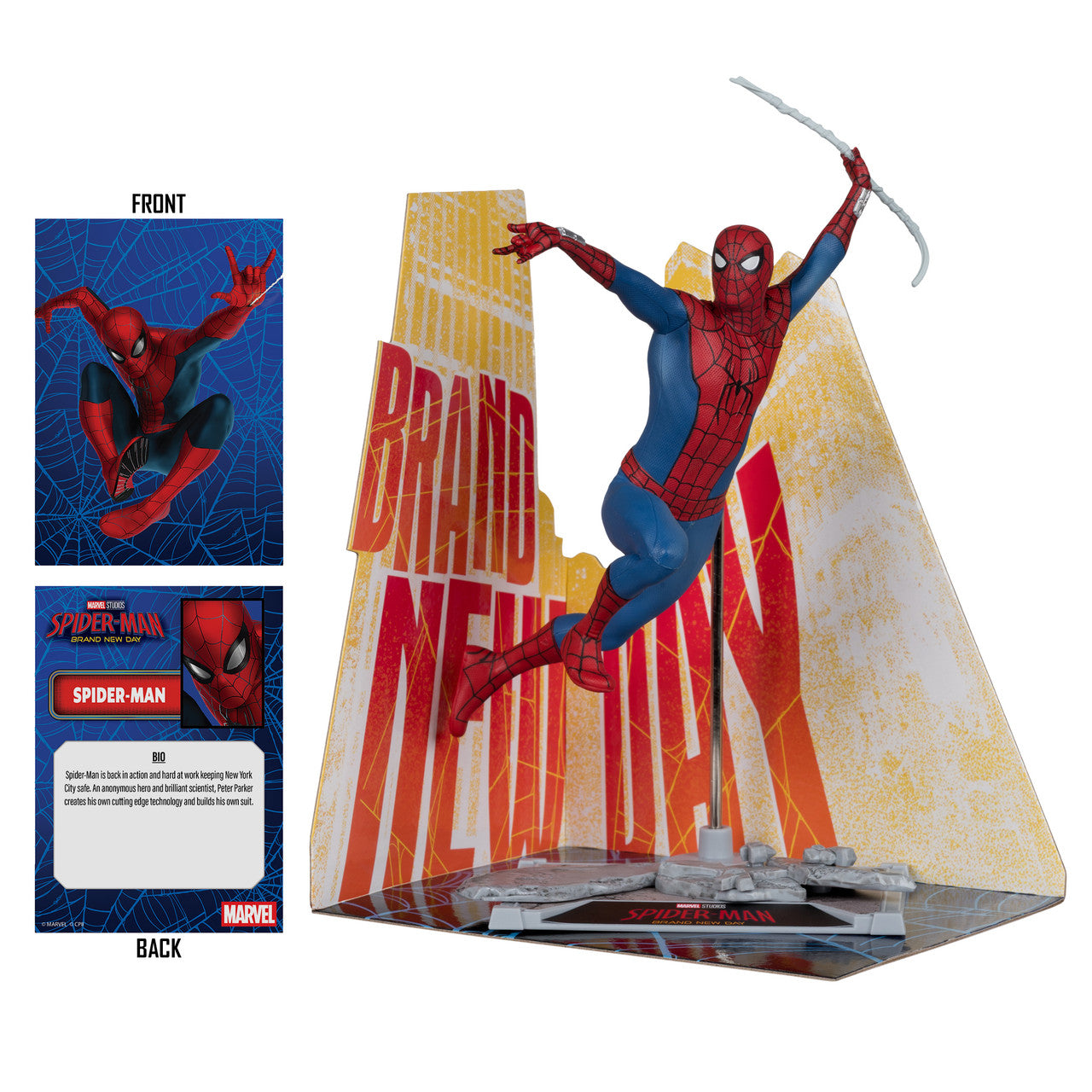 McFarlane Toys Spider-Man (Brand New Day) 1:10 Ölçek Figür - görsel 6