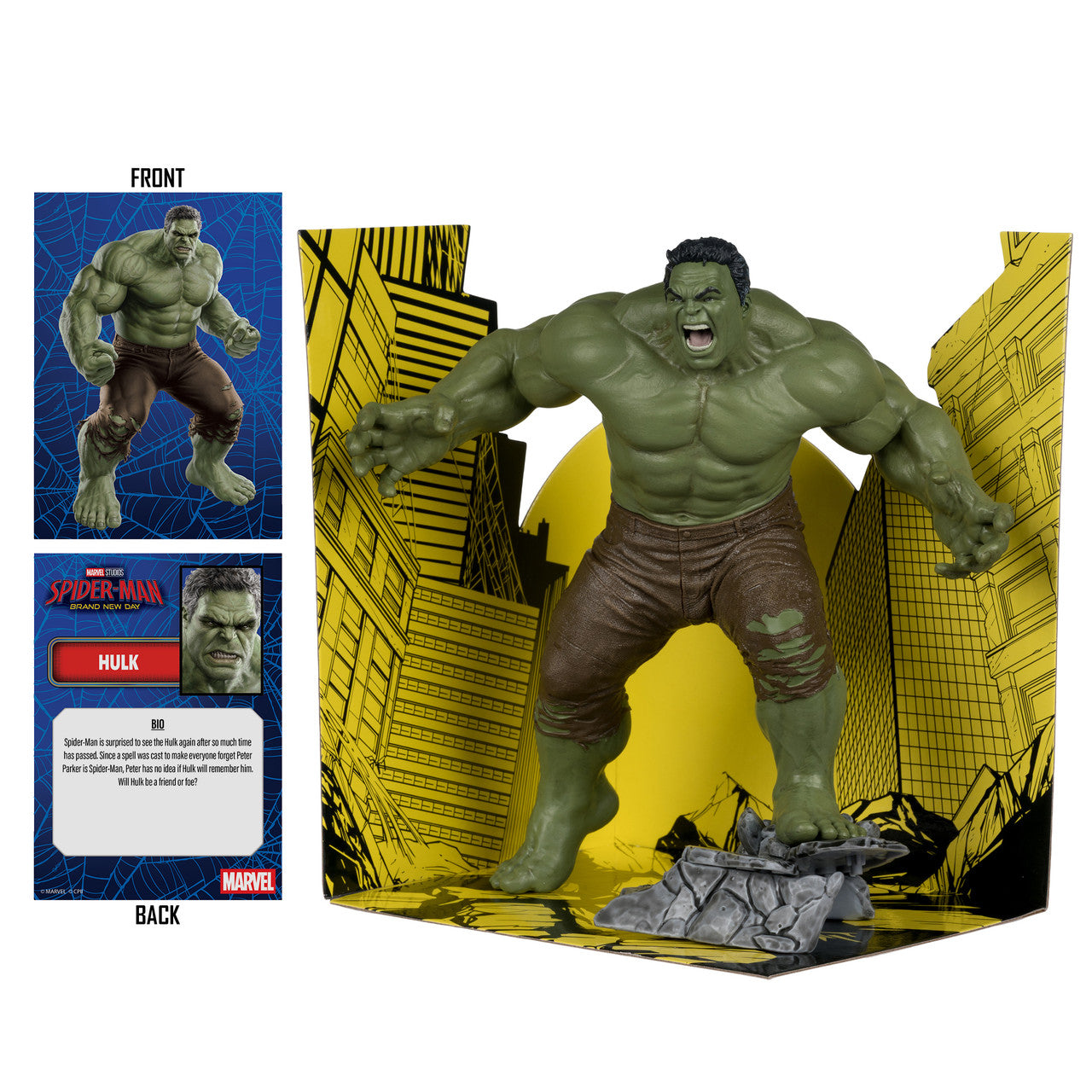 McFarlane Toys Hulk (Spider-Man: Brand New Day) 1:10 Figür - görsel 6