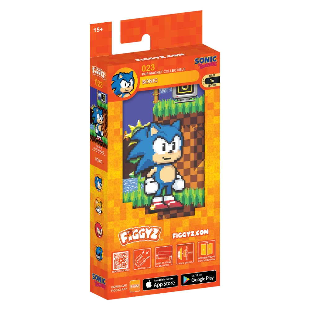 FiGGYZ Sonic 23 - Sonic the Hedgehog (Classic) magnet figür - görsel 3
