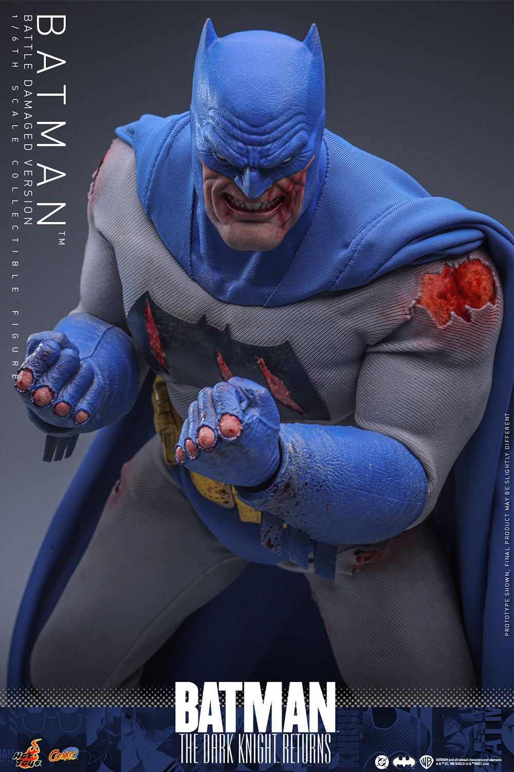 Hot Toys Batman (Battle Damaged Version) 1/6 Figürü - görsel 2