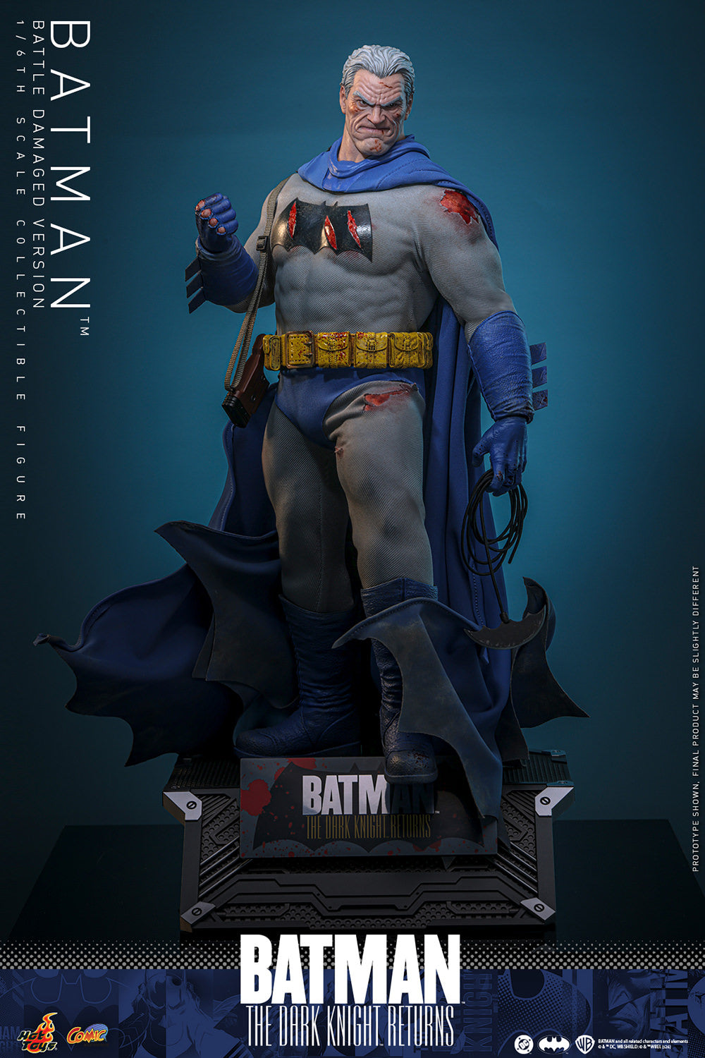 Hot Toys Batman (Battle Damaged Version) 1/6 Figürü - görsel 3