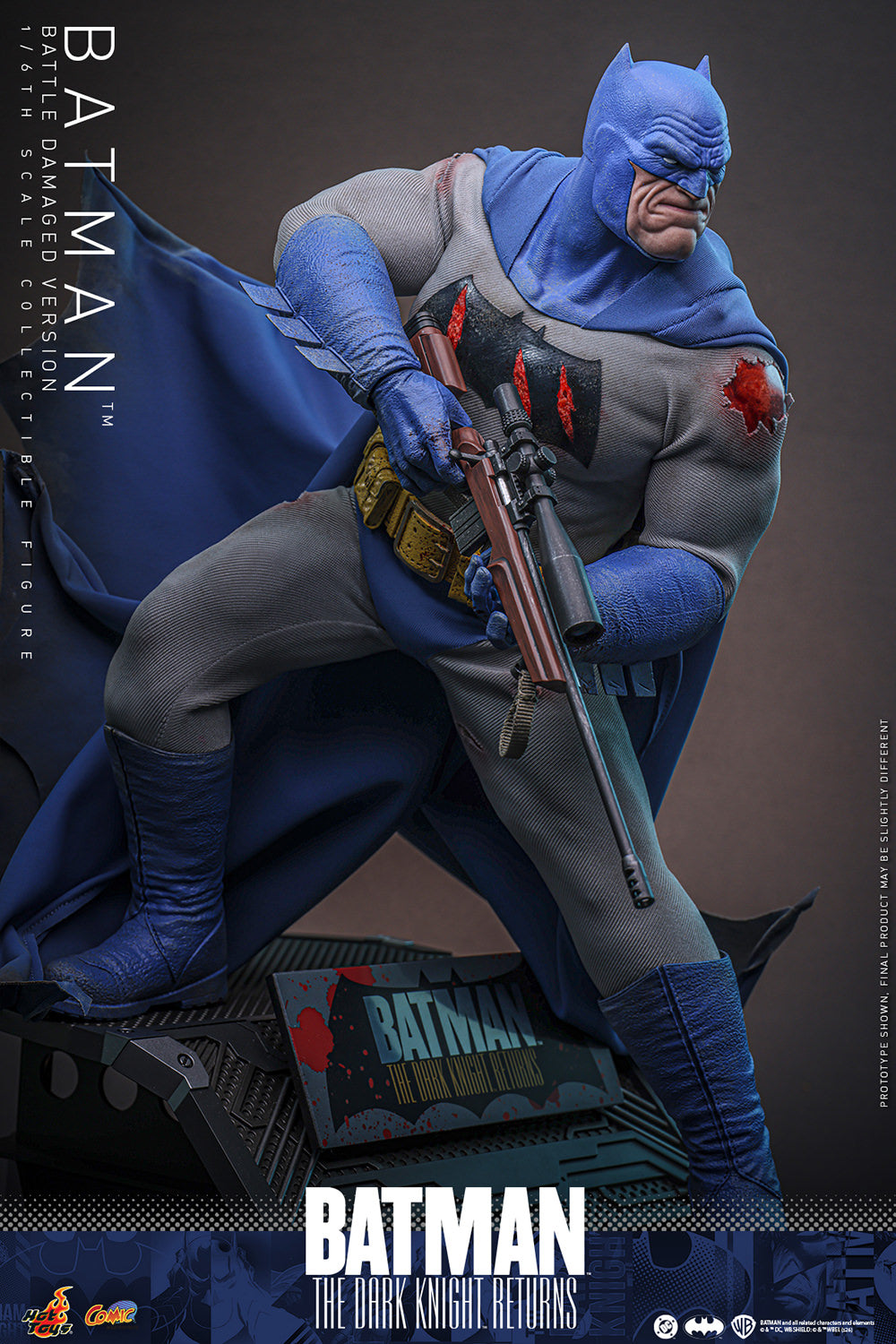 Hot Toys Batman (Battle Damaged Version) 1/6 Figürü - görsel 4