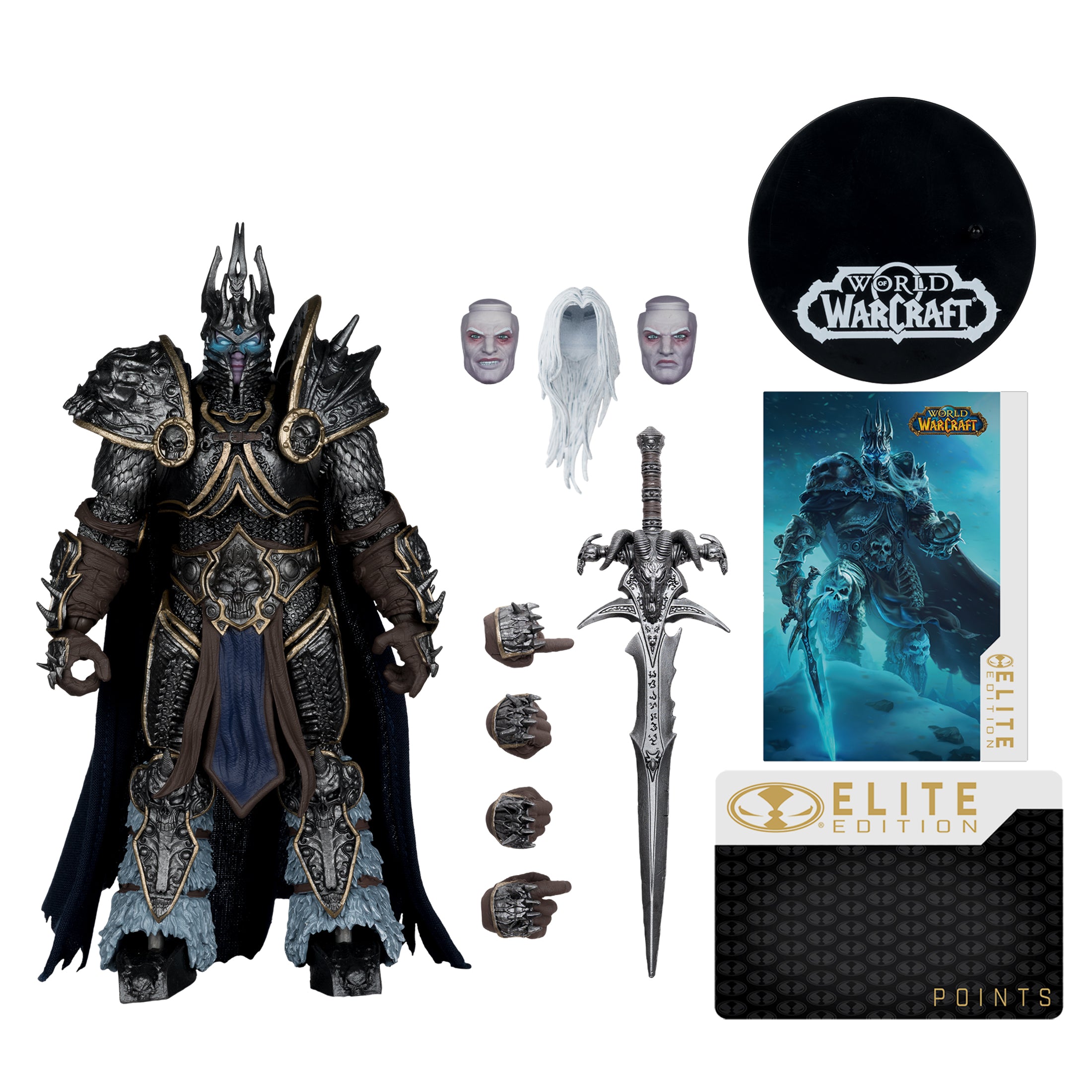 The Lich King Elite Edition 22 cm Deluxe Figür - görsel 2