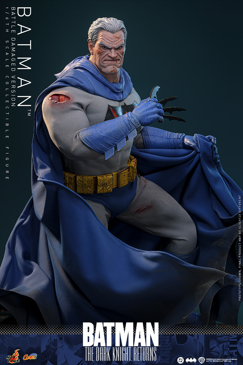 Hot Toys Batman (Battle Damaged Version) 1/6 Figürü - görsel 5
