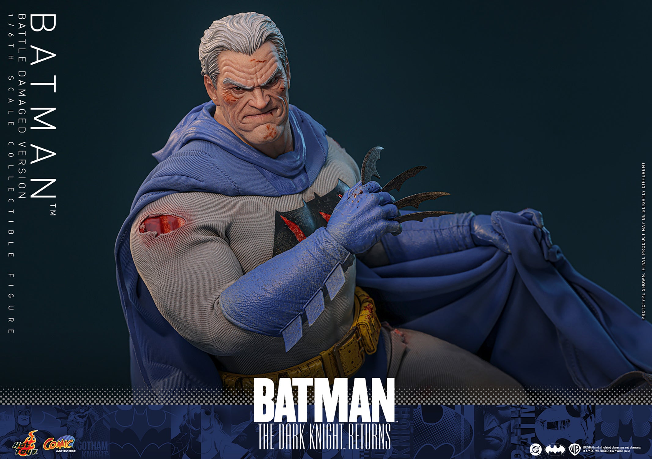 Hot Toys Batman (Battle Damaged Version) 1/6 Figürü - görsel 7