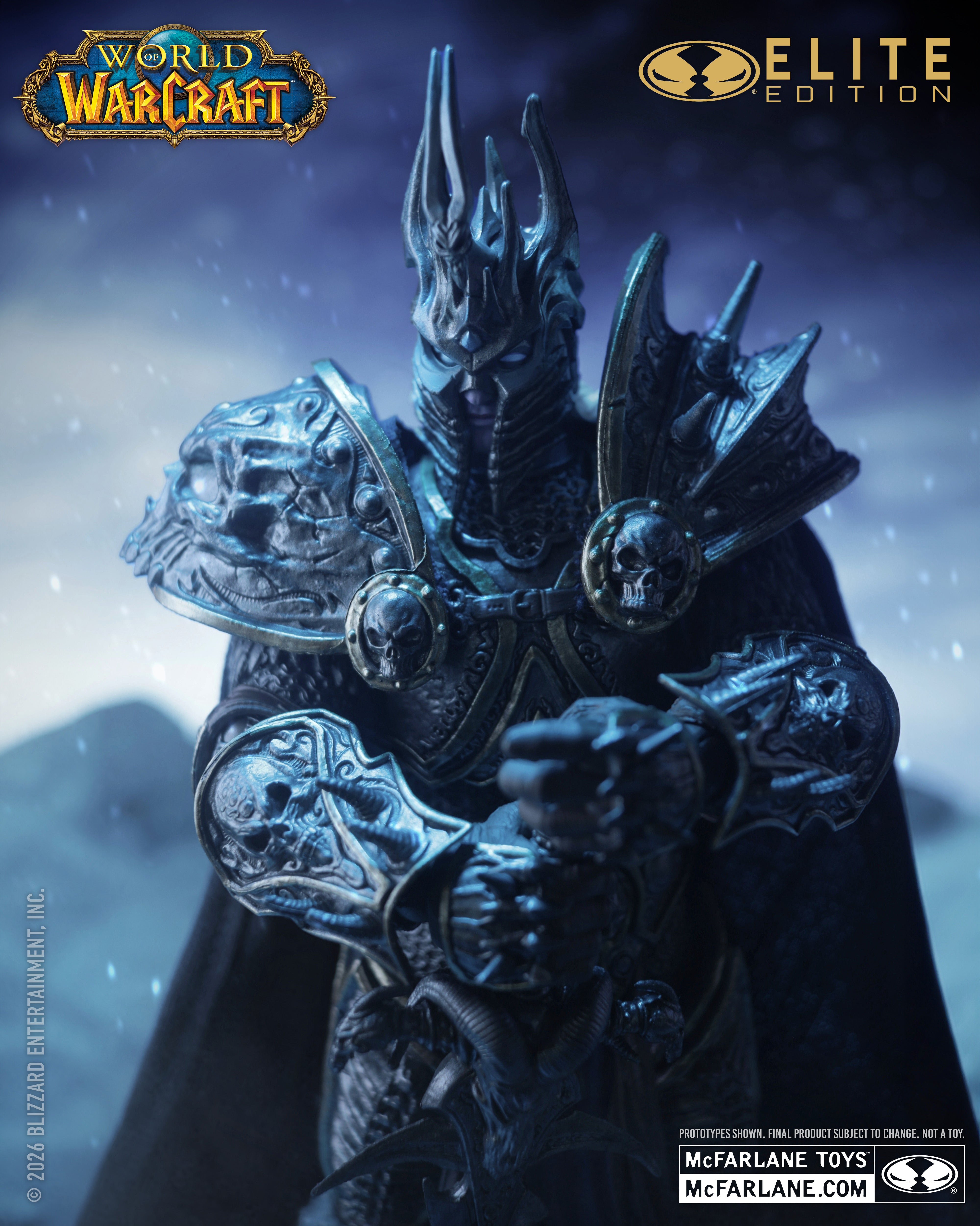 The Lich King Elite Edition 22 cm Deluxe Figür - görsel 9