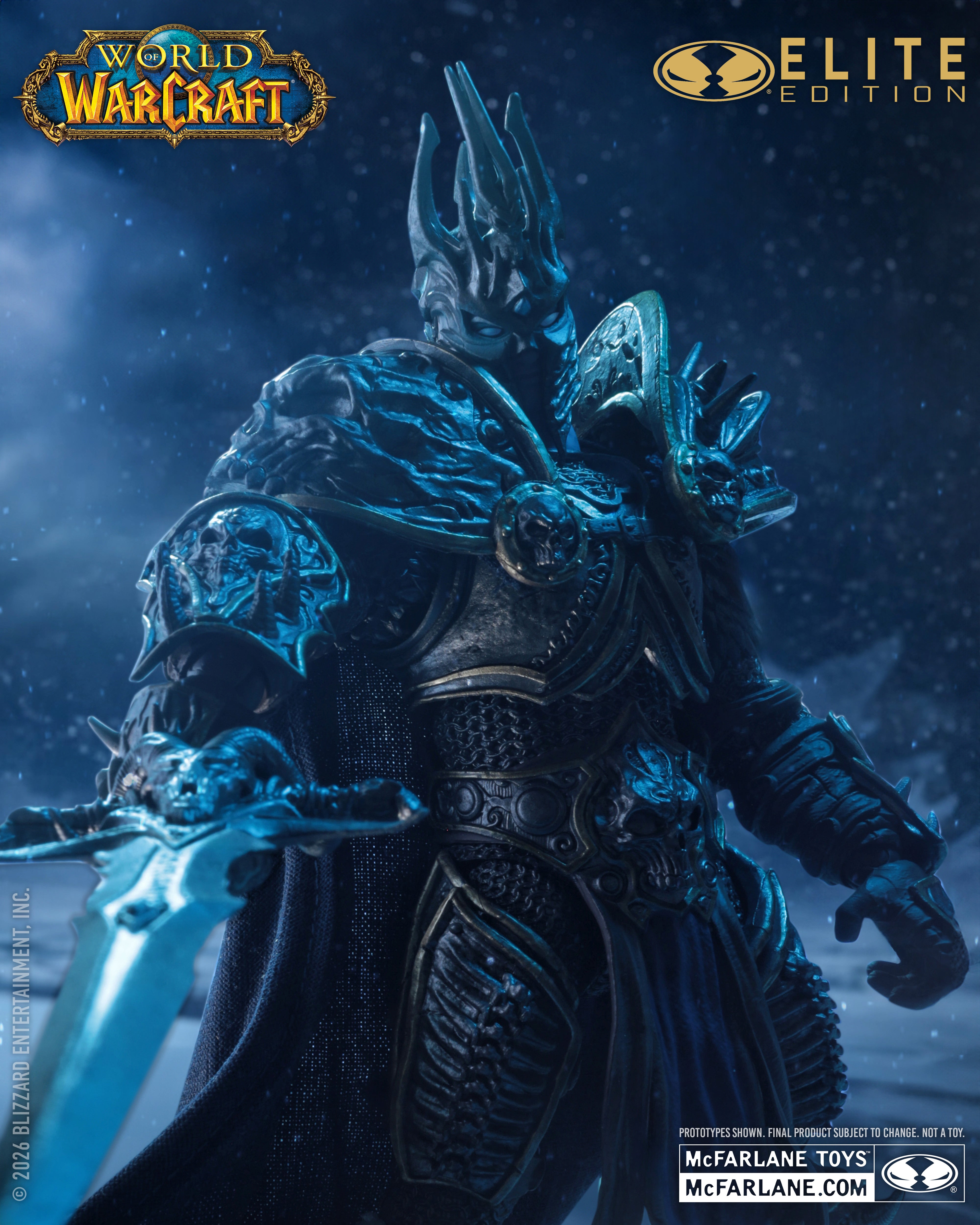 The Lich King Elite Edition 22 cm Deluxe Figür - görsel 10