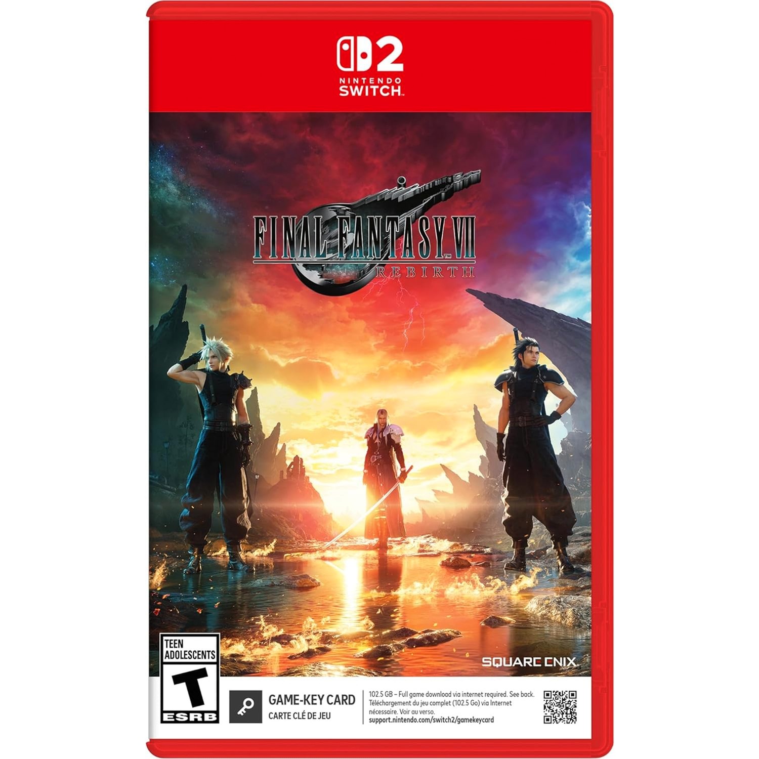 Final Fantasy VII Rebirth Nintendo Switch 2