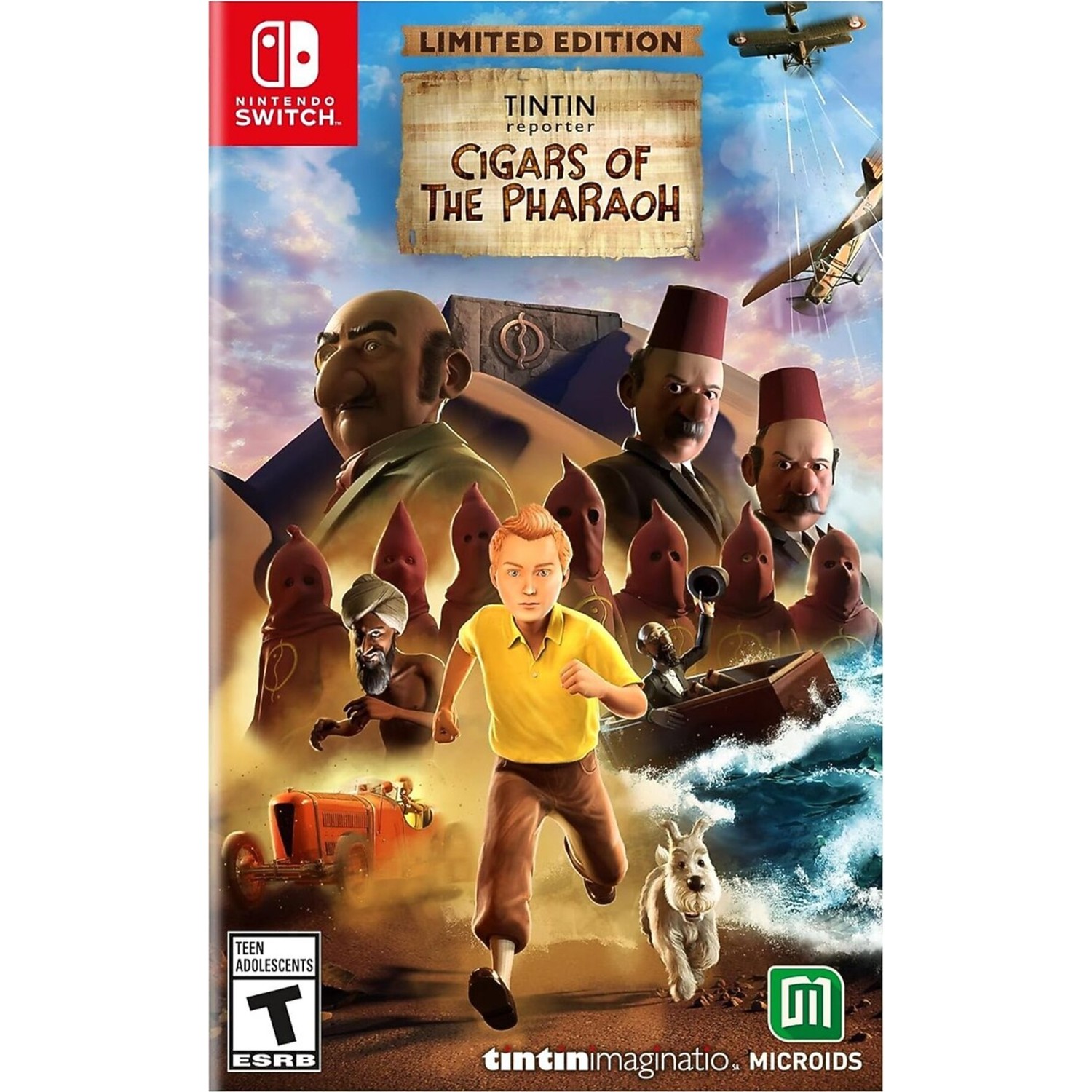 Tintin Reporter Cigars Of The Pharaoh Limited Edition Switch
