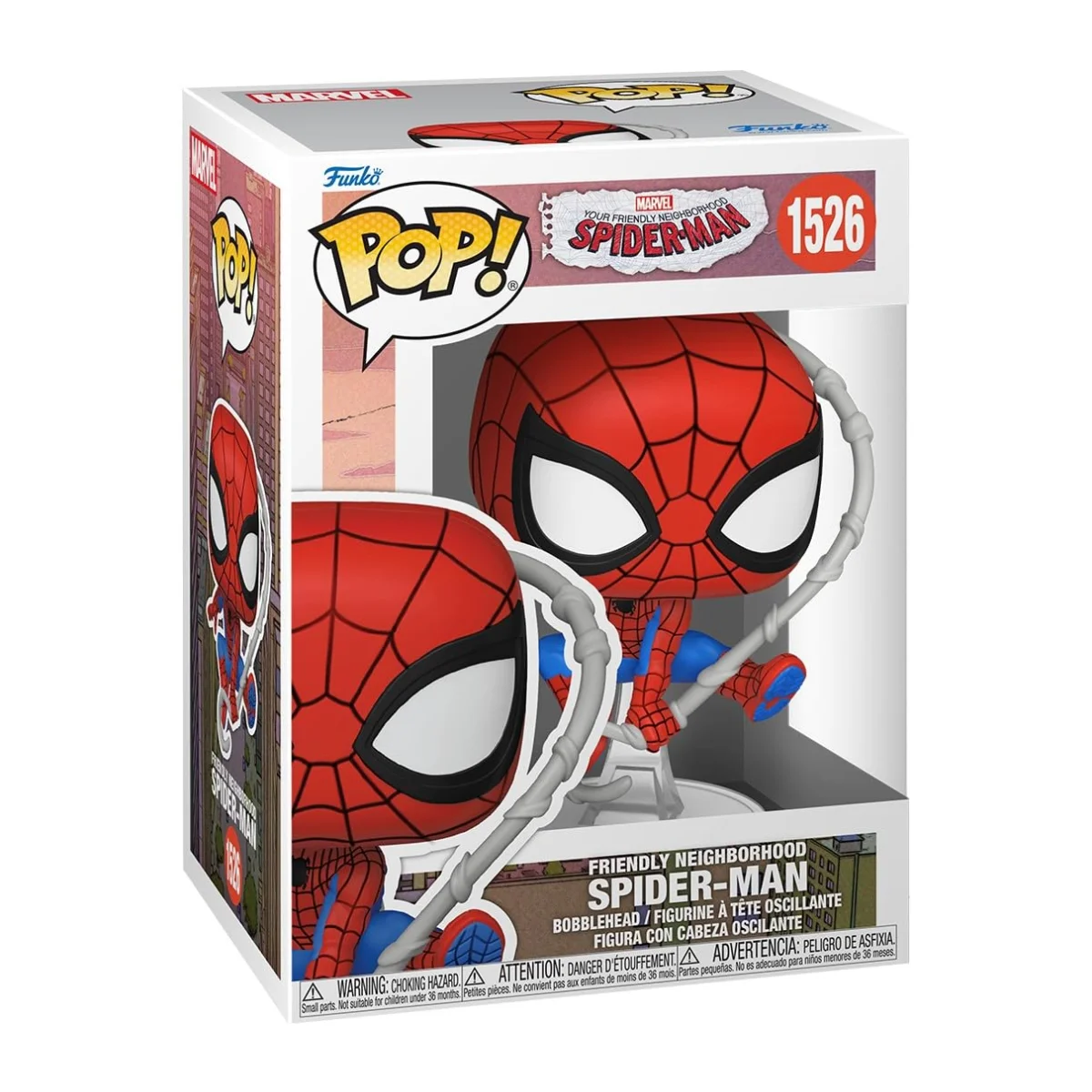 Funko POP Marvel Friendly Neighborhood Spider-Man (Final Suit) figür