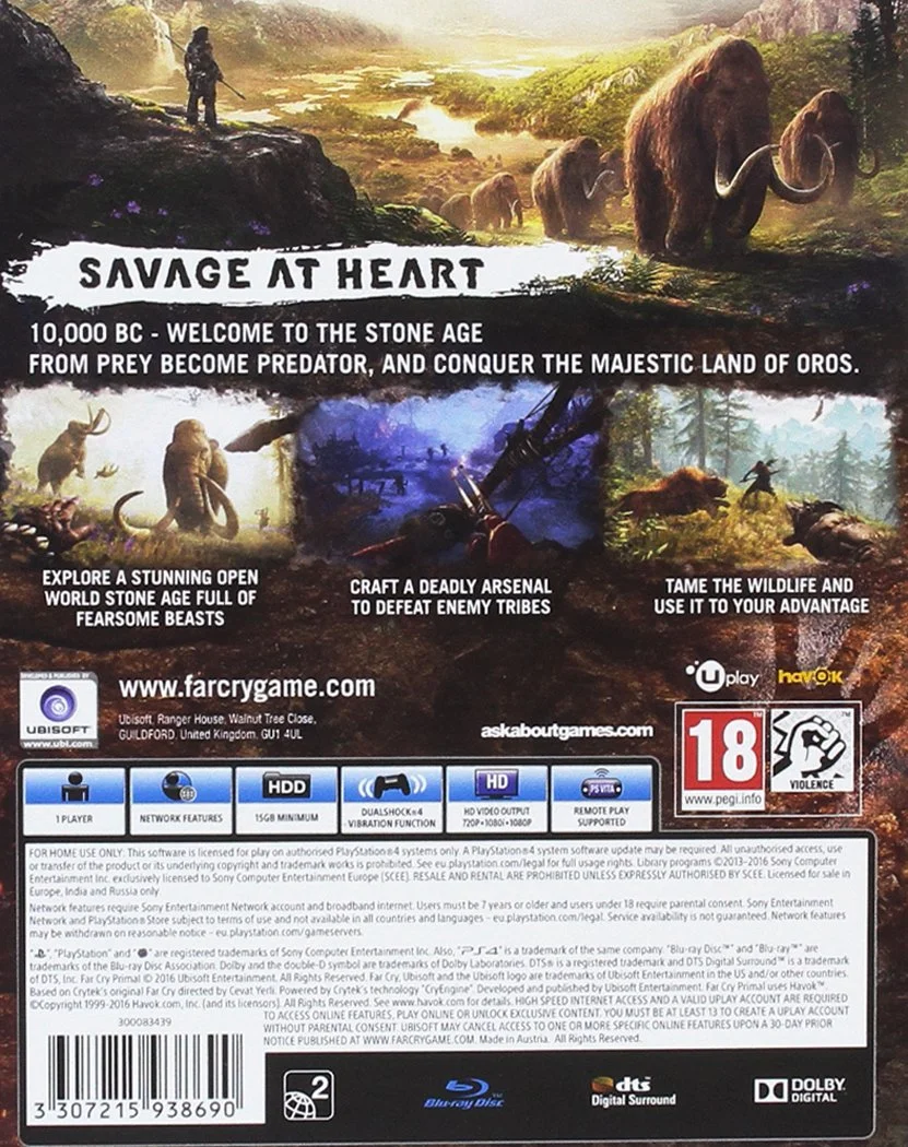 Far Cry Primal PS4 - görsel 2