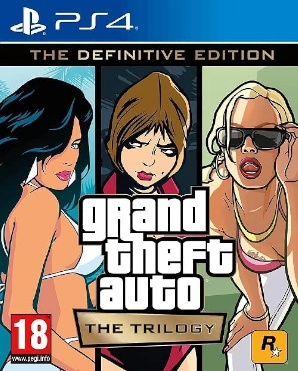 Grand Theft Auto: The Trilogy - The Definitive Edition PS4