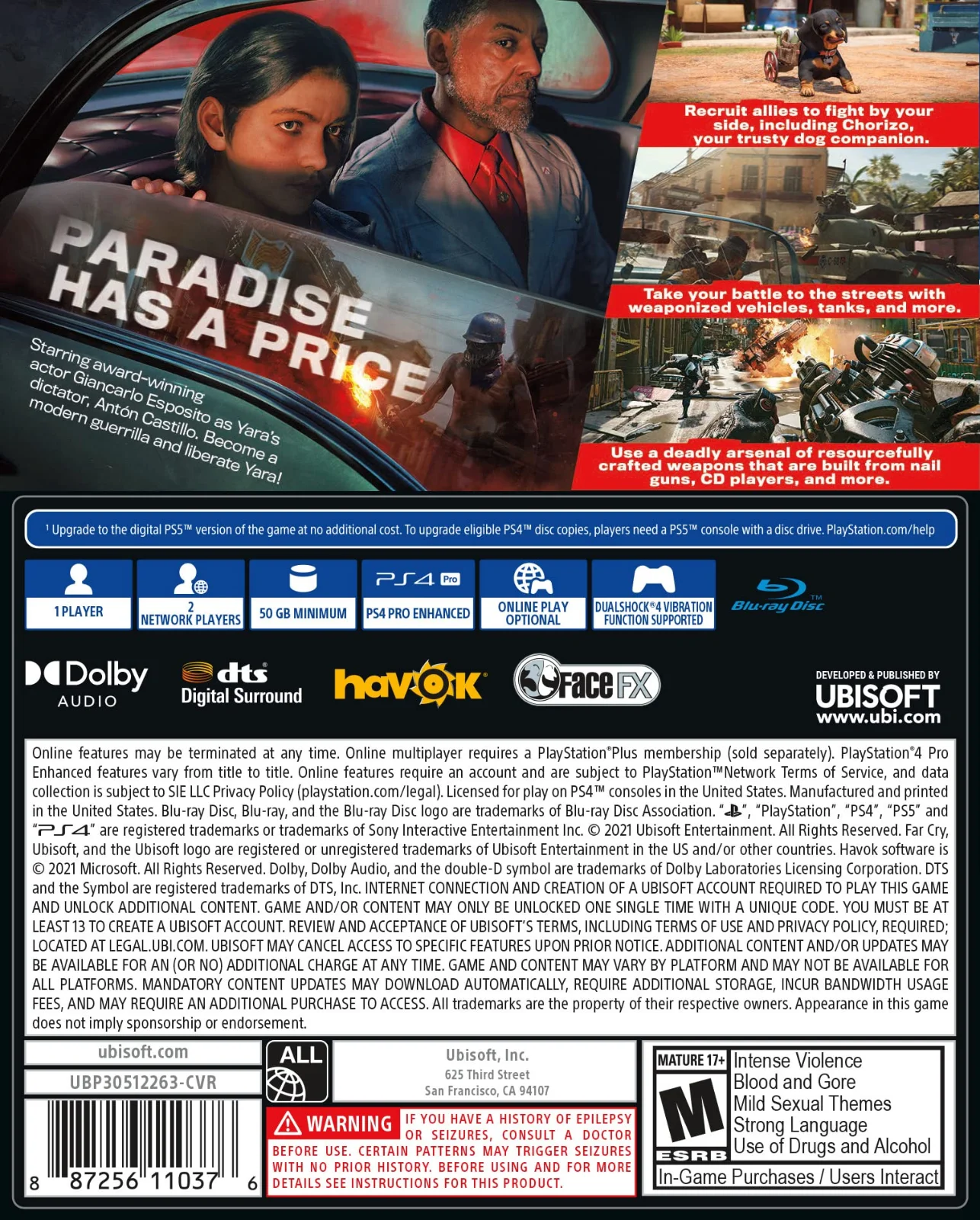 Far Cry 6 PS4 - görsel 2