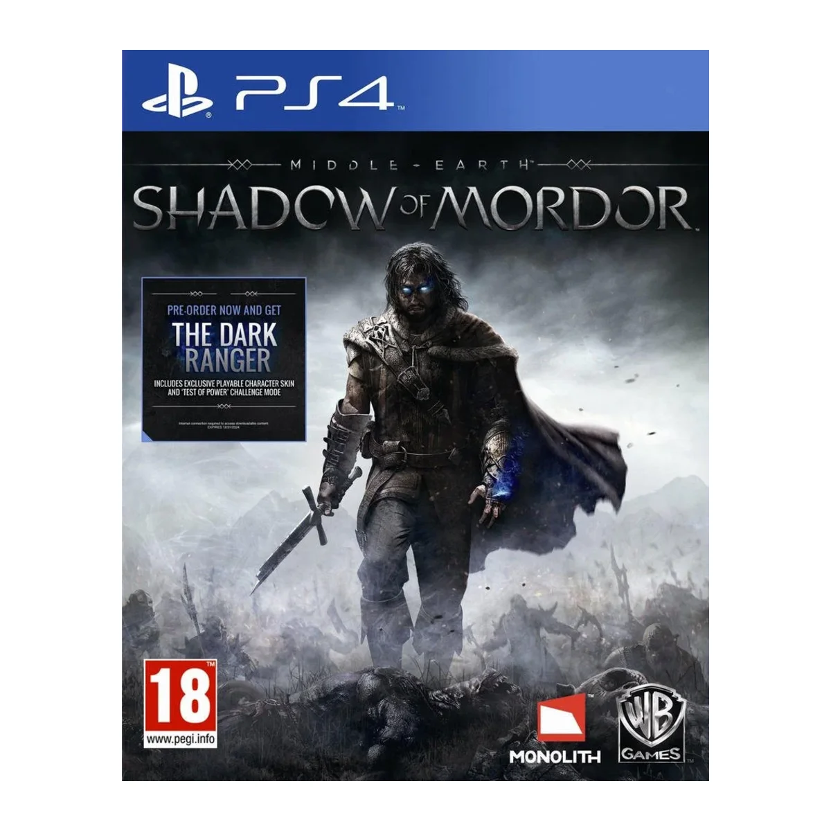 Middle-earth: Shadow of Mordor PS4