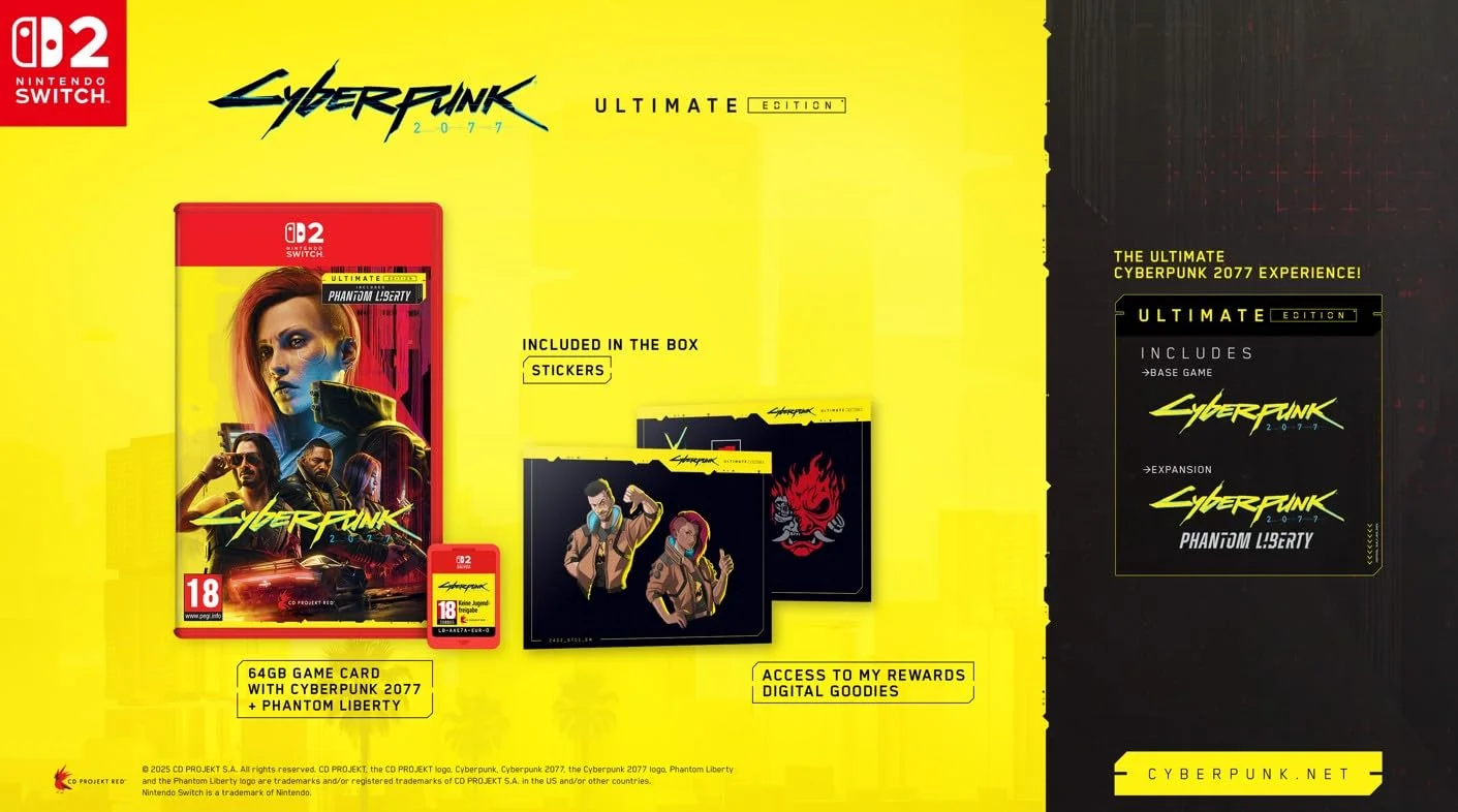 Cyberpunk 2077 Ultimate Edition Switch 2 - görsel 2