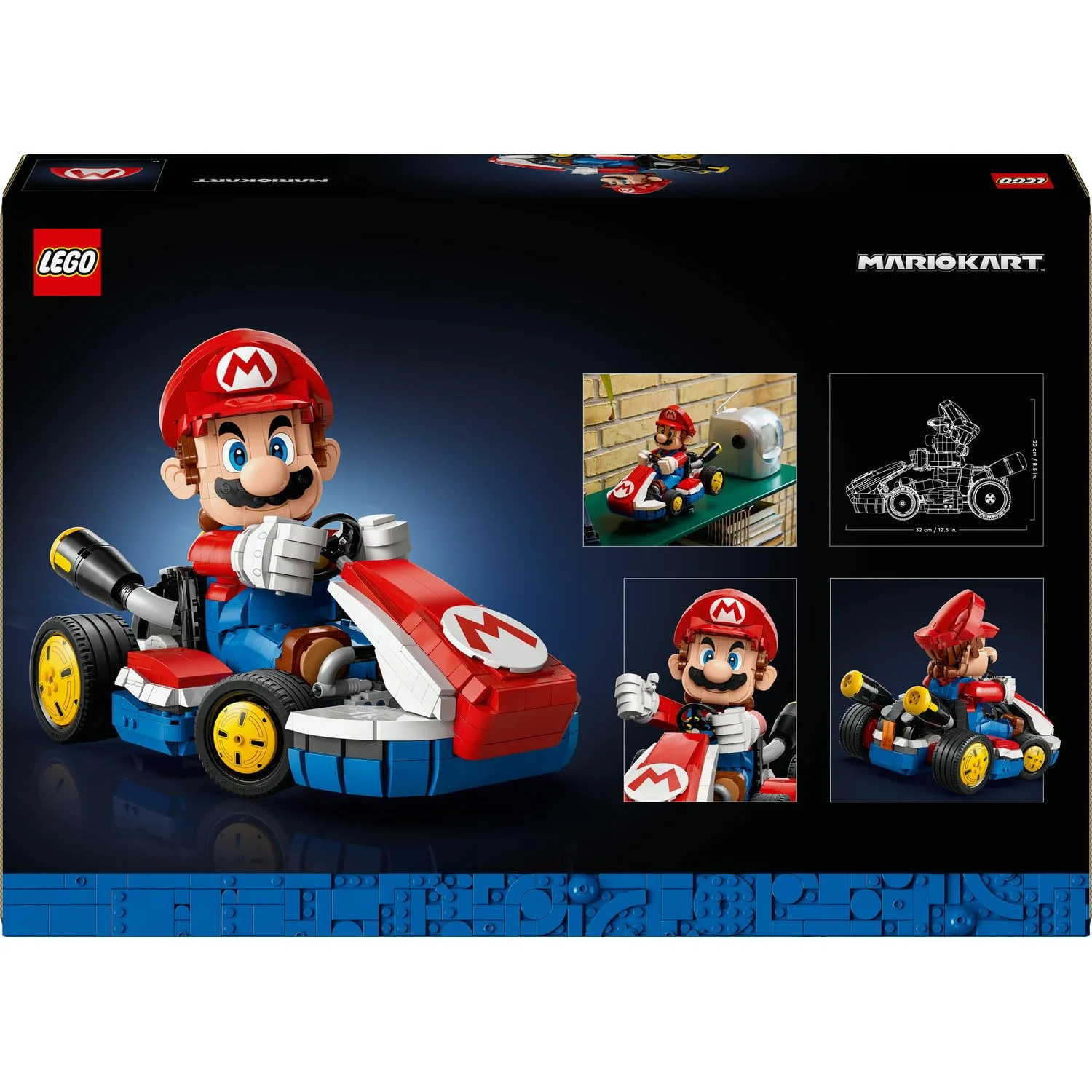 LEGO Super Mario Mario Kart - Mario ve Standard Kart 72037 - görsel 5