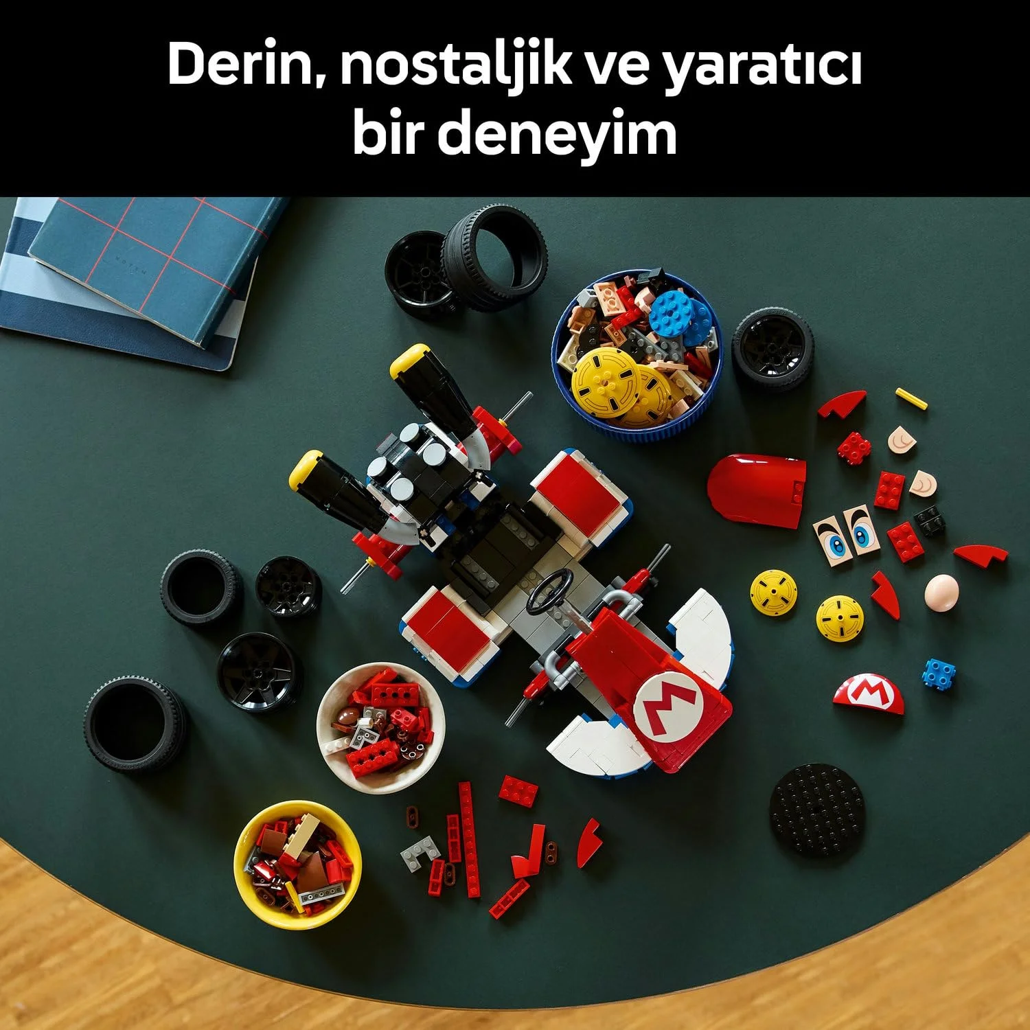 LEGO Super Mario Mario Kart - Mario ve Standard Kart 72037 - görsel 7