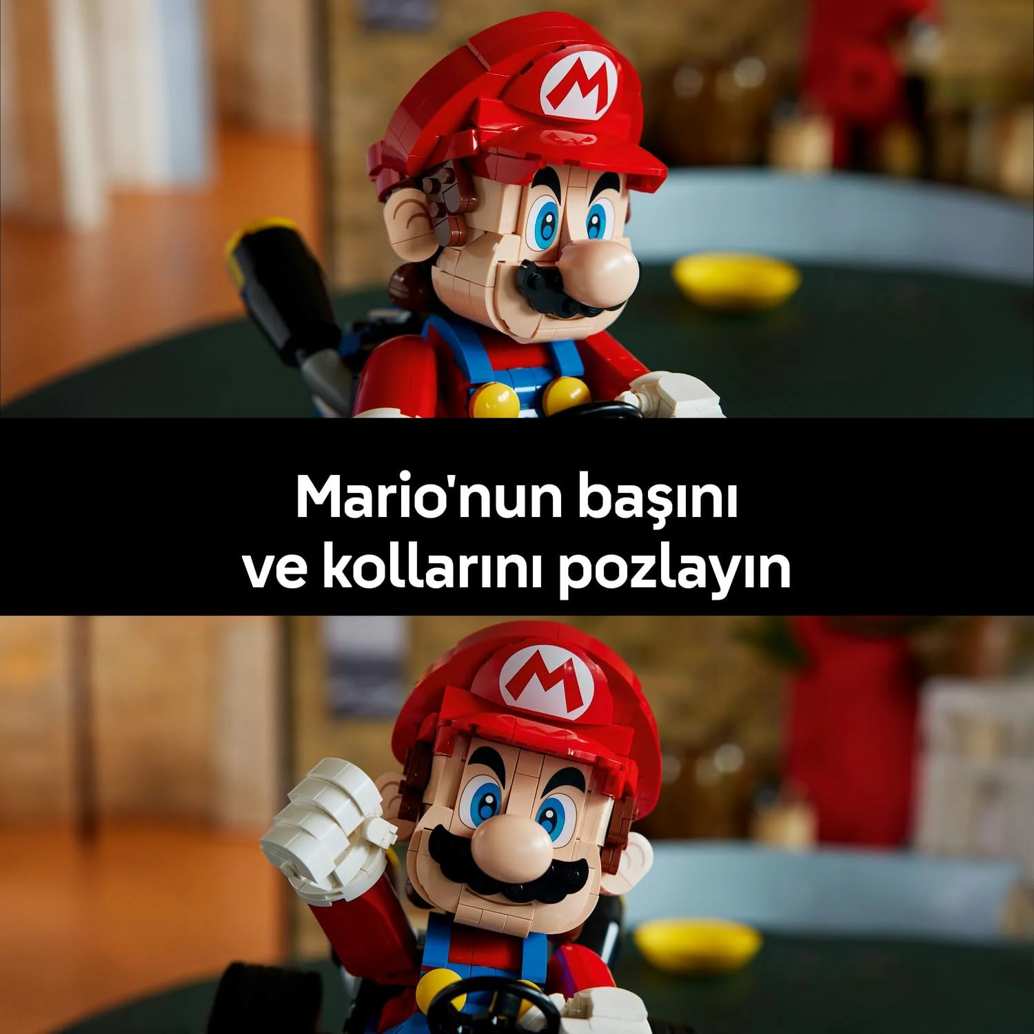 LEGO Super Mario Mario Kart - Mario ve Standard Kart 72037 - görsel 8