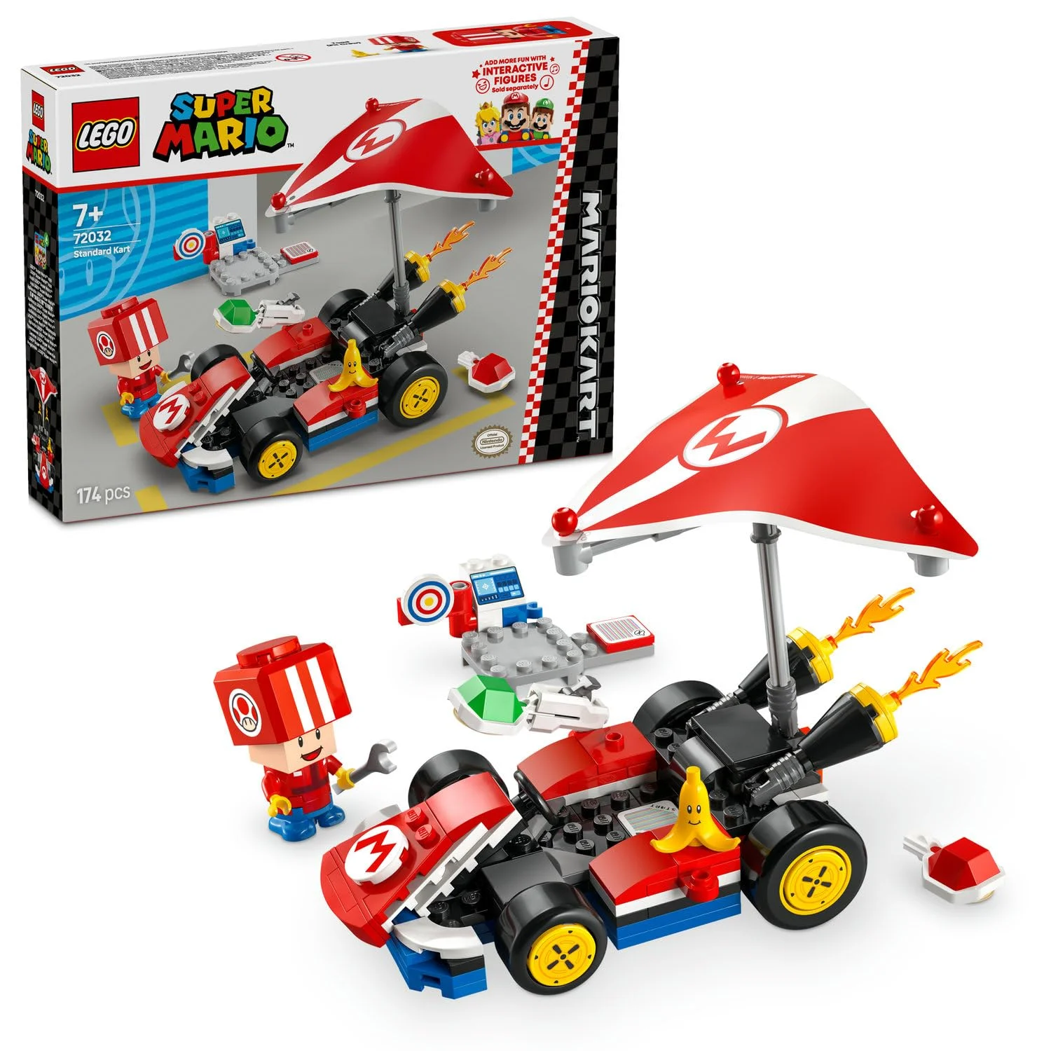 LEGO Super Mario Mario Kart Standart Kart 72032