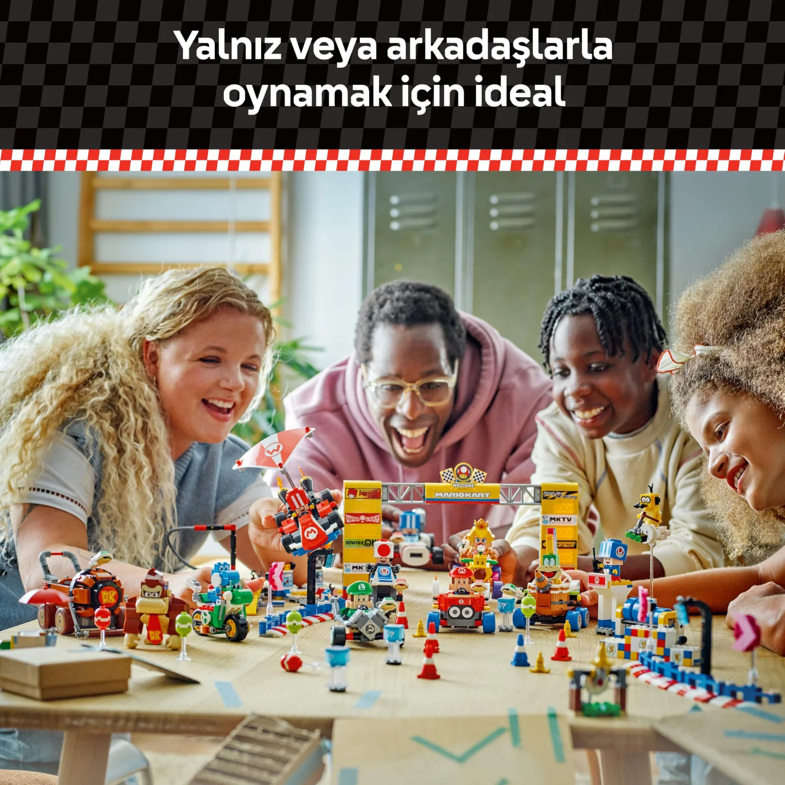 LEGO Super Mario Mario Kart Standart Kart 72032 - görsel 10