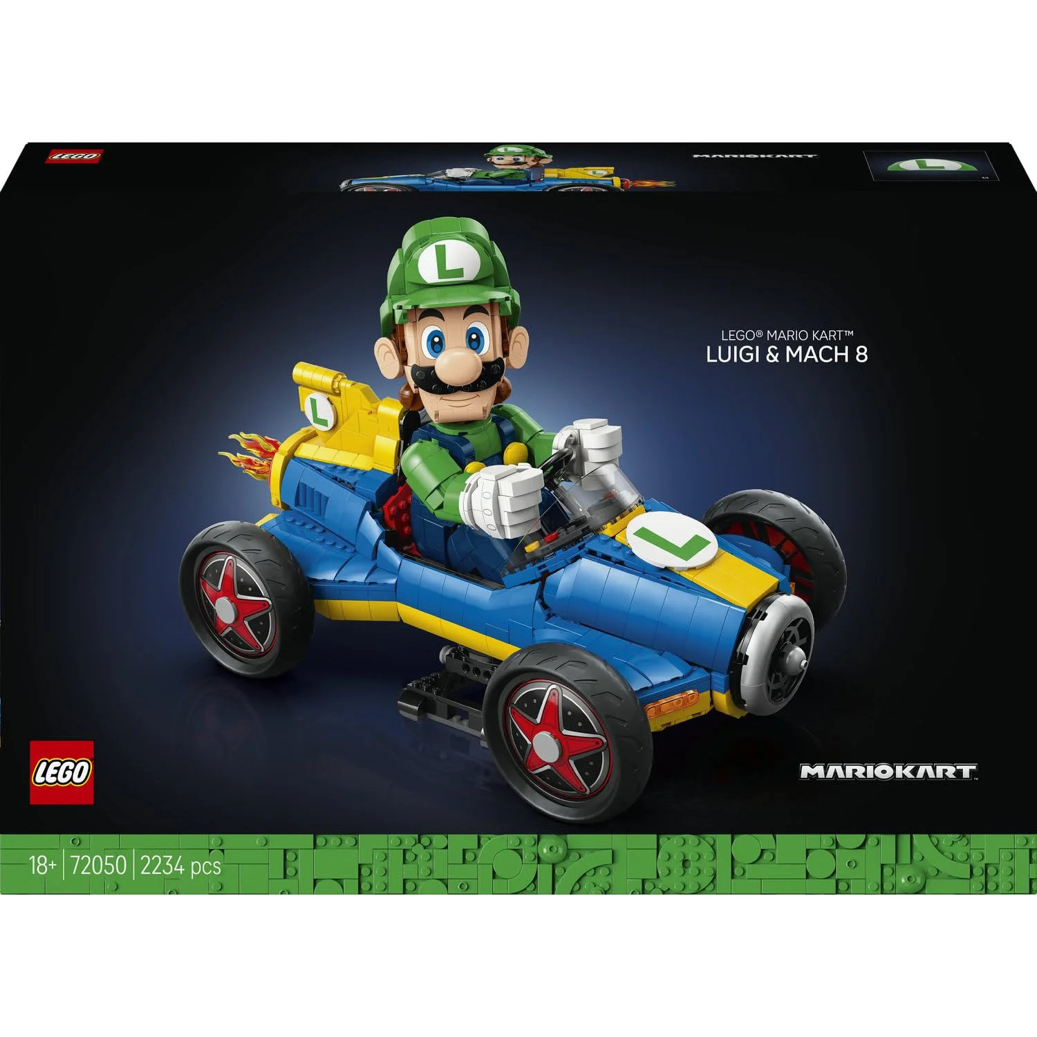 LEGO Mario Kart - Luigi ve Mach 8 72050 - görsel 4