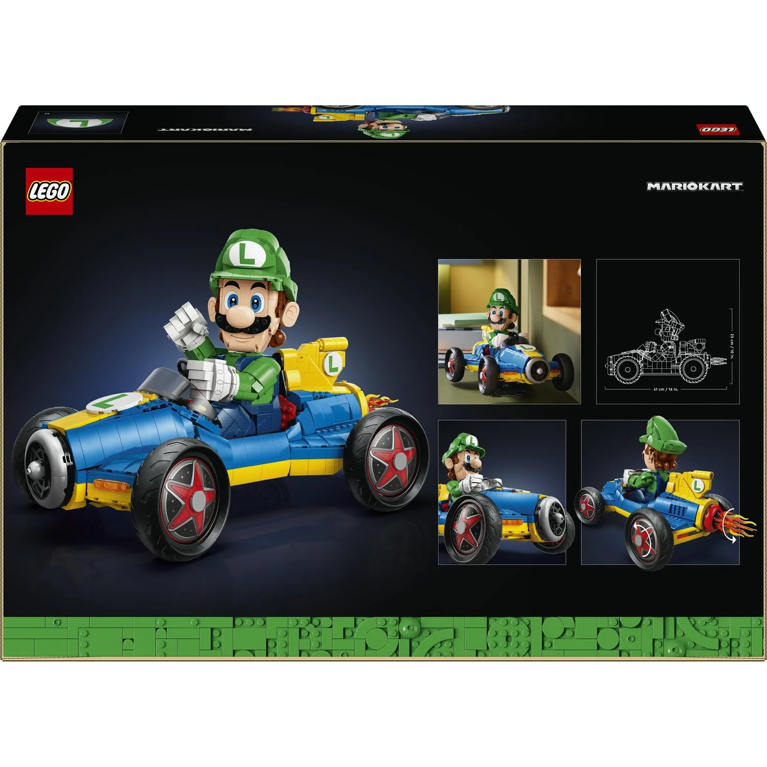 LEGO Mario Kart - Luigi ve Mach 8 72050 - görsel 5