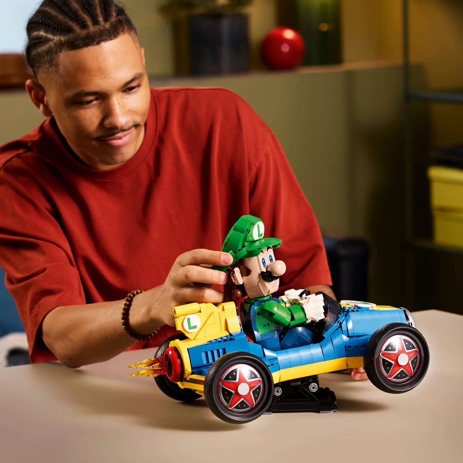 LEGO Mario Kart - Luigi ve Mach 8 72050 - görsel 6