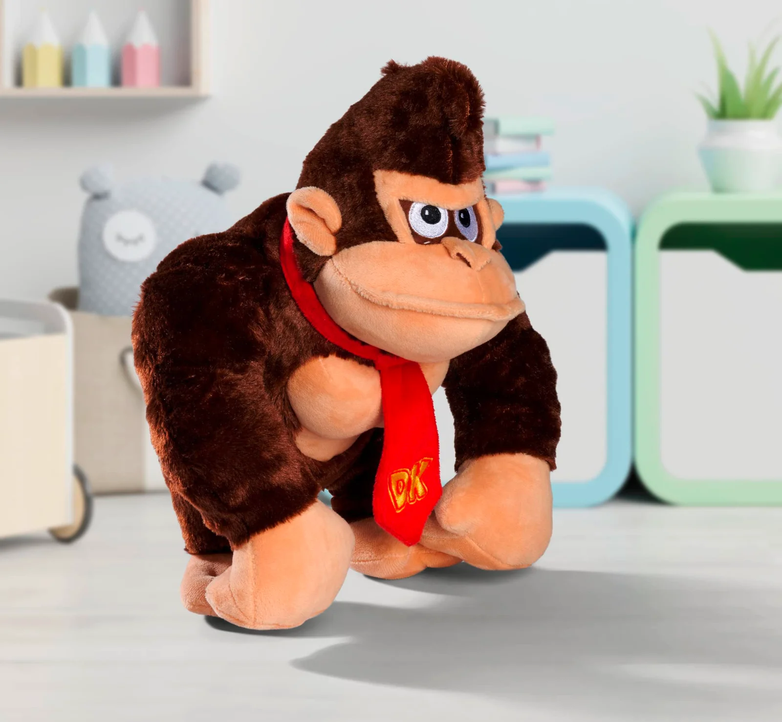 Super Mario Donkey Kong Peluş Figür 27cm - görsel 2