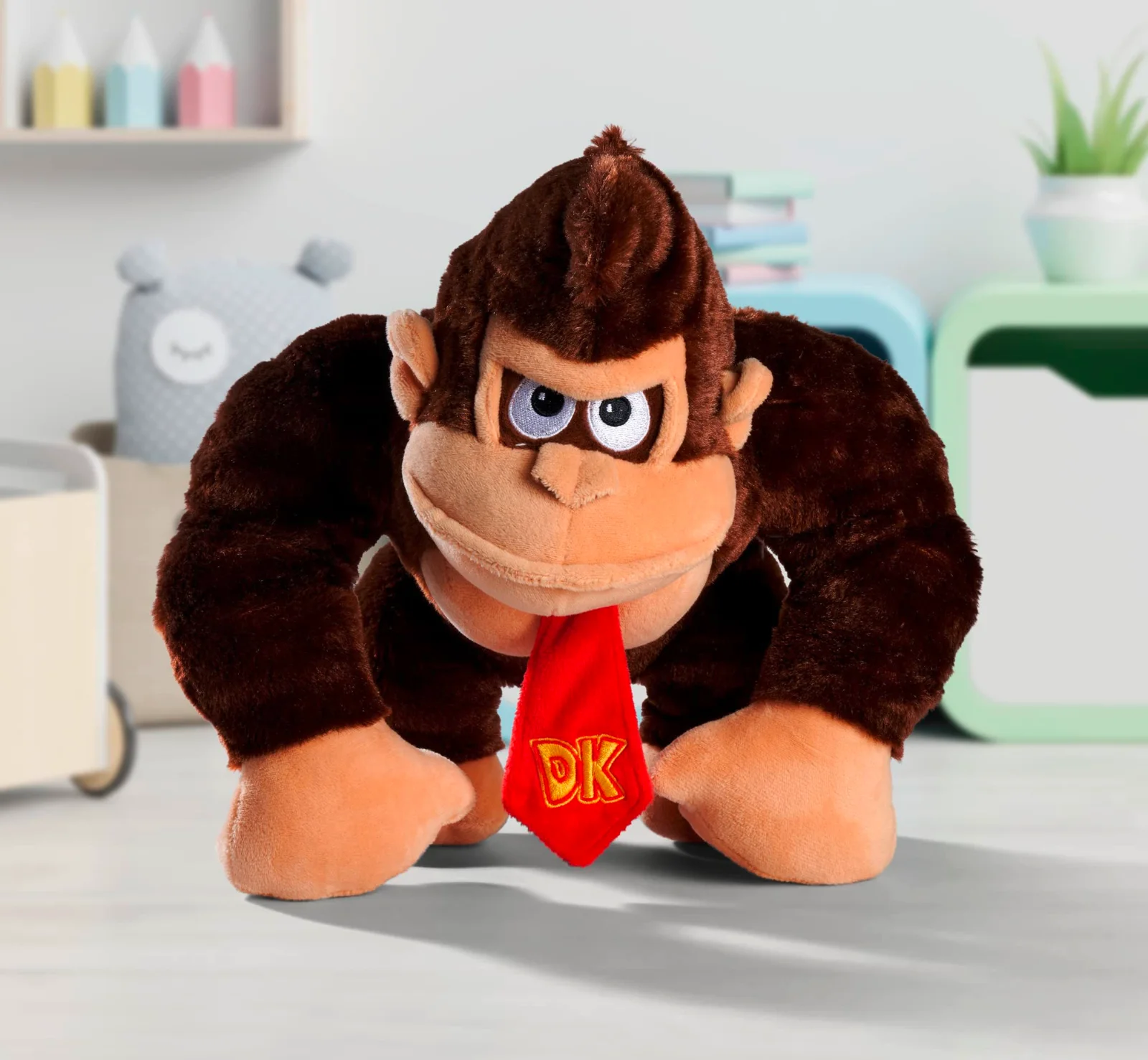 Super Mario Donkey Kong Peluş Figür 27cm - görsel 6