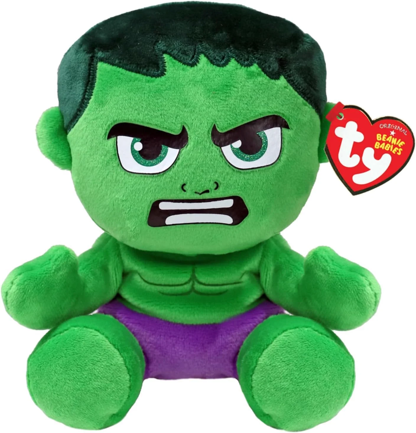 TY Hulk Marvel Avengers Beanie Babies Regular