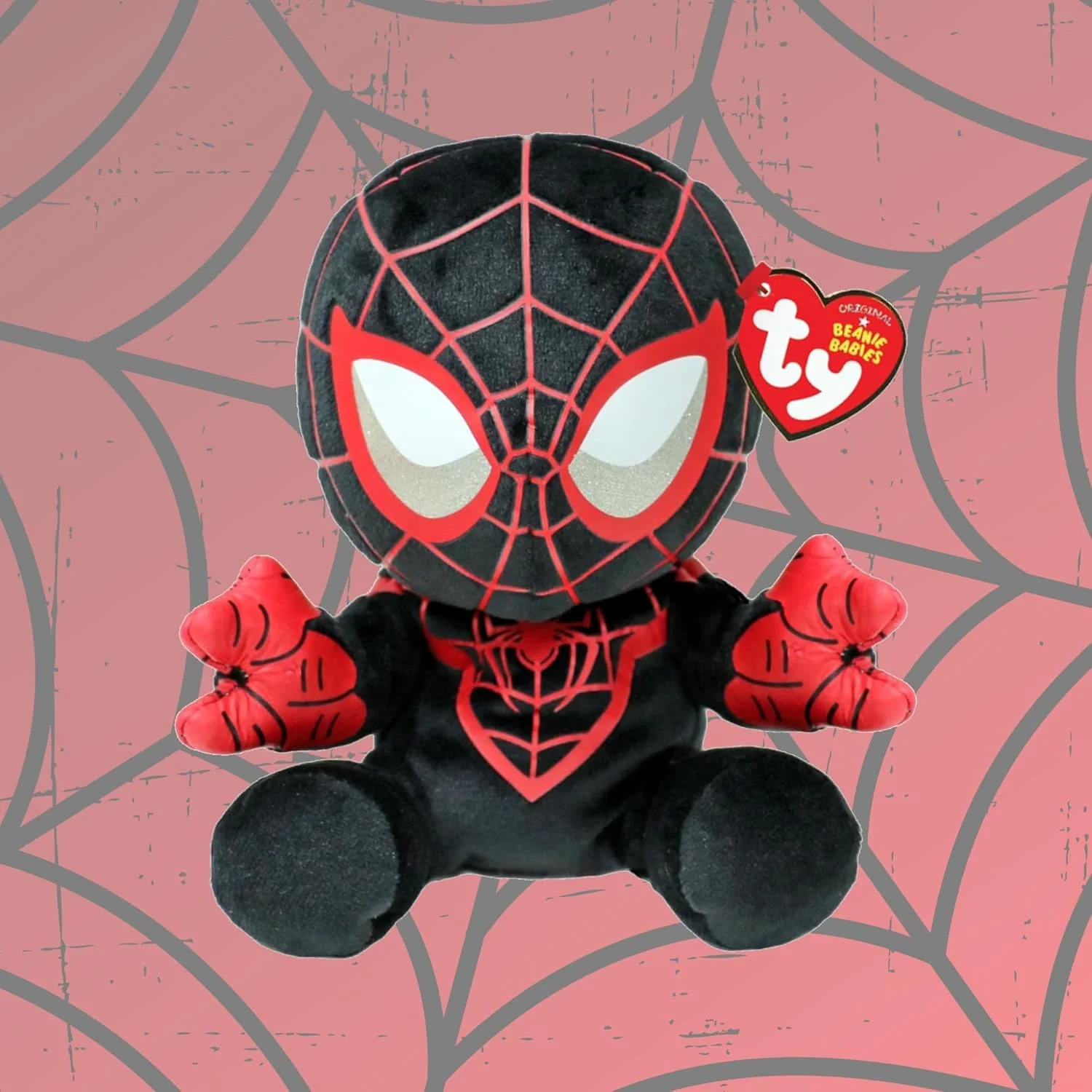 Ty Floppy Miles Morales Pelüş 20cm - görsel 2