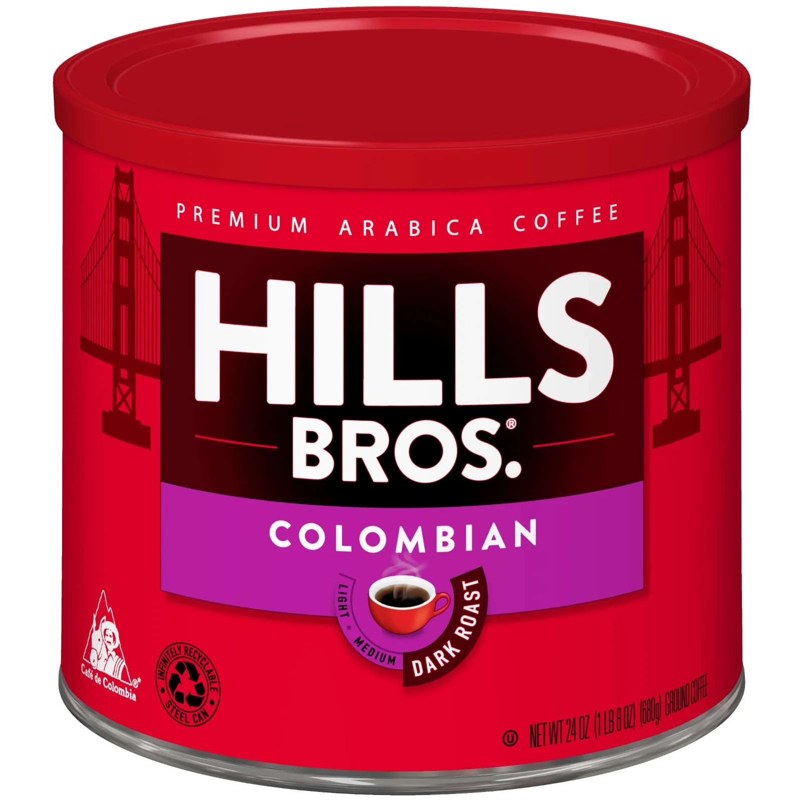 Hills Bros 100% Colombian Filtre Kahve 680 gr