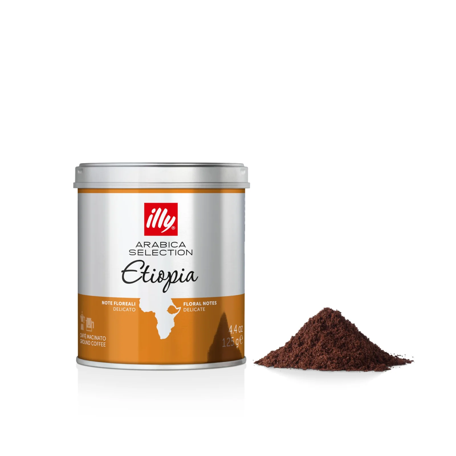 Illy Ethiopia Espresso Öğütülmüş Kahve 125gr