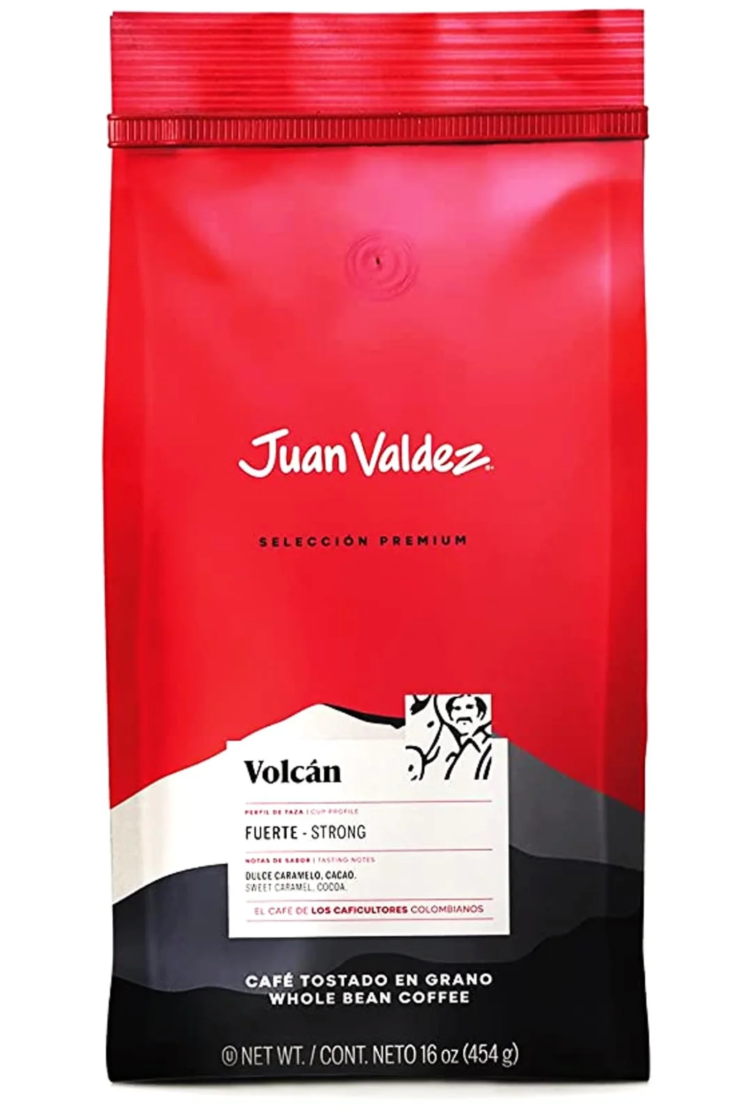 Juan Valdez Volcán Strong Çekirdek Kahve Premium Selection 454g