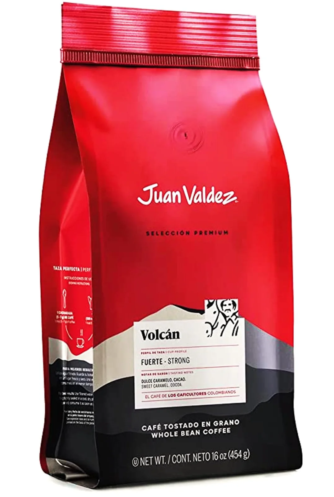 Juan Valdez Volcán Strong Çekirdek Kahve Premium Selection 454g - görsel 2