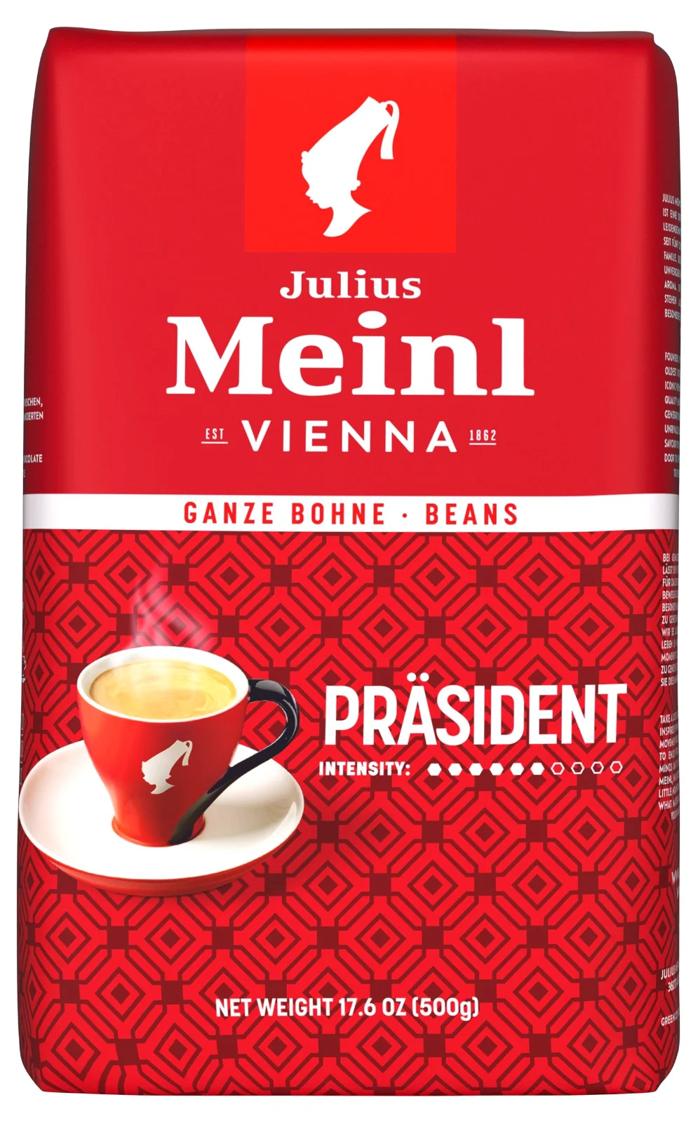 Julius Meinl Präsident Çekirdek Kahve 500 g