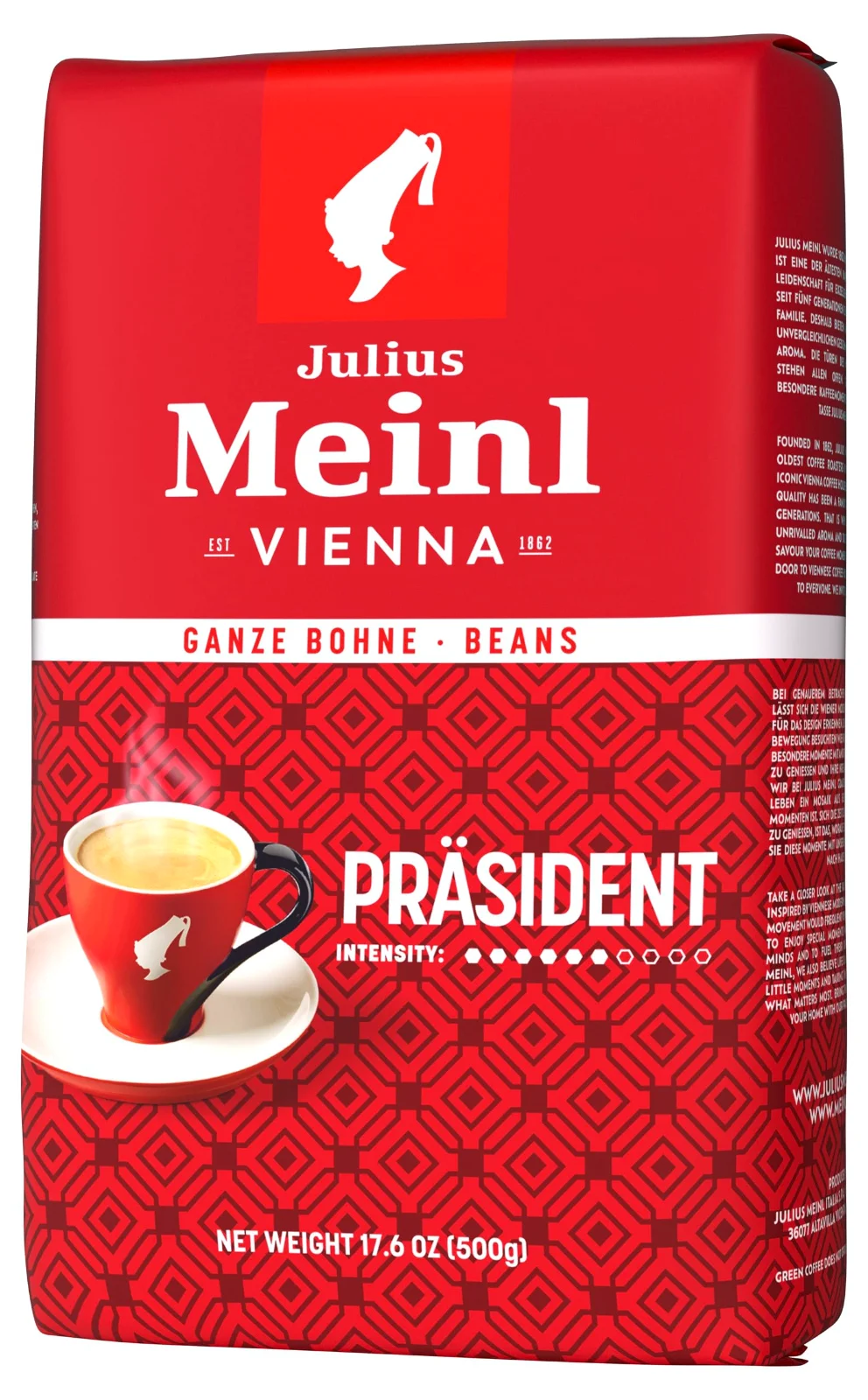 Julius Meinl Präsident Çekirdek Kahve 500 g - görsel 4